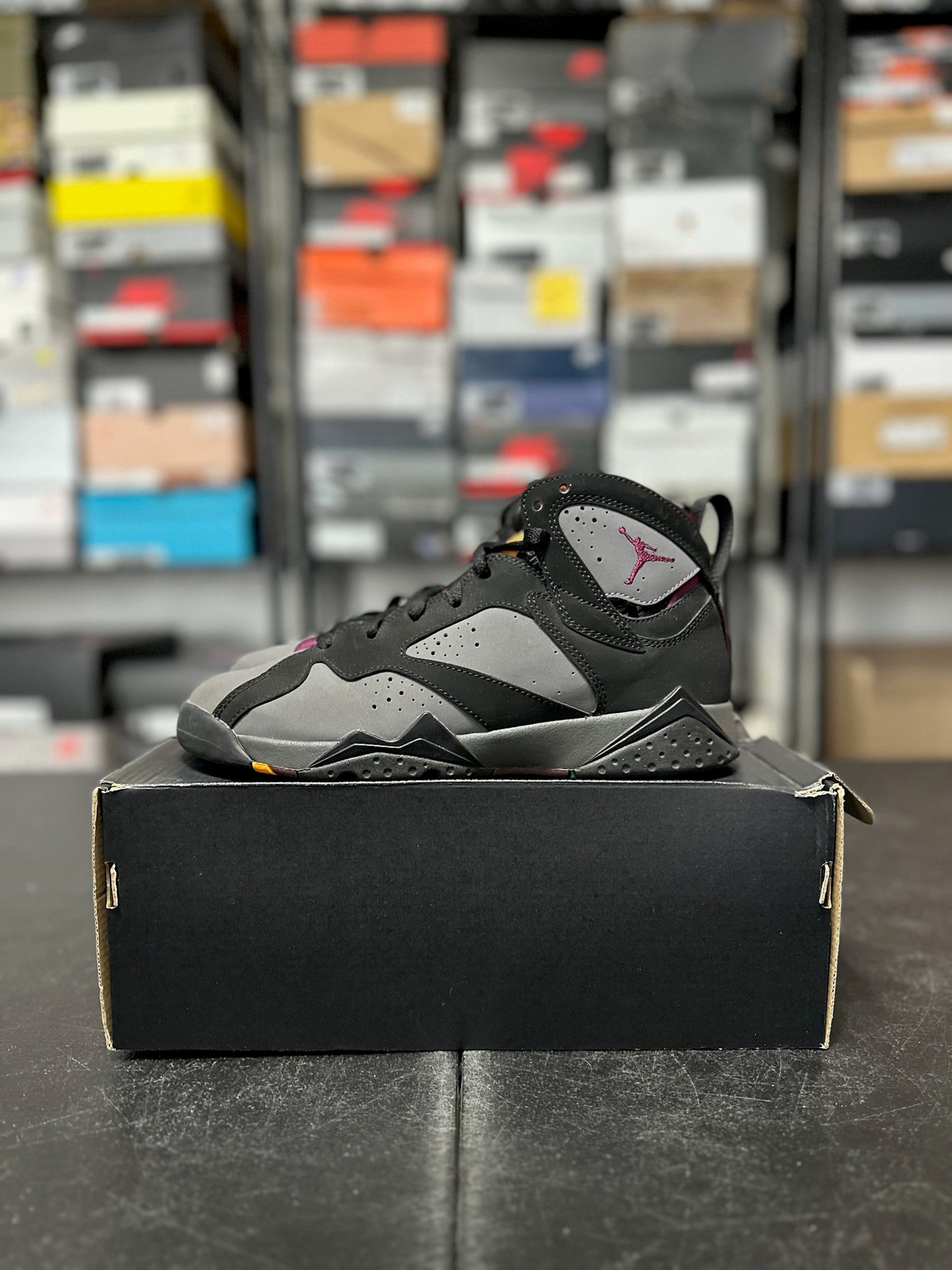 Size 7Y - J7 Bordeaux