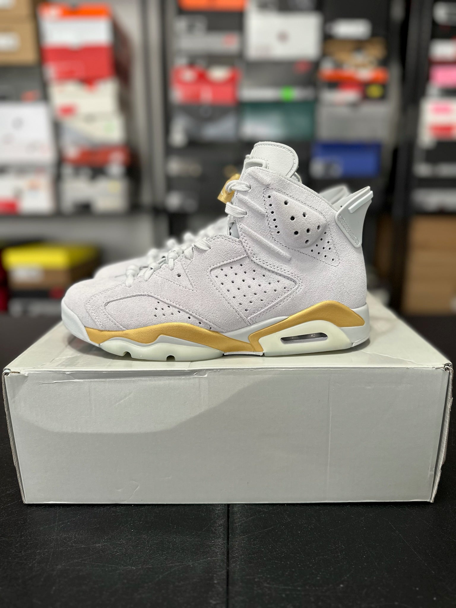 Size 8.5 - (10W) J6 Paris Olympics Pearl