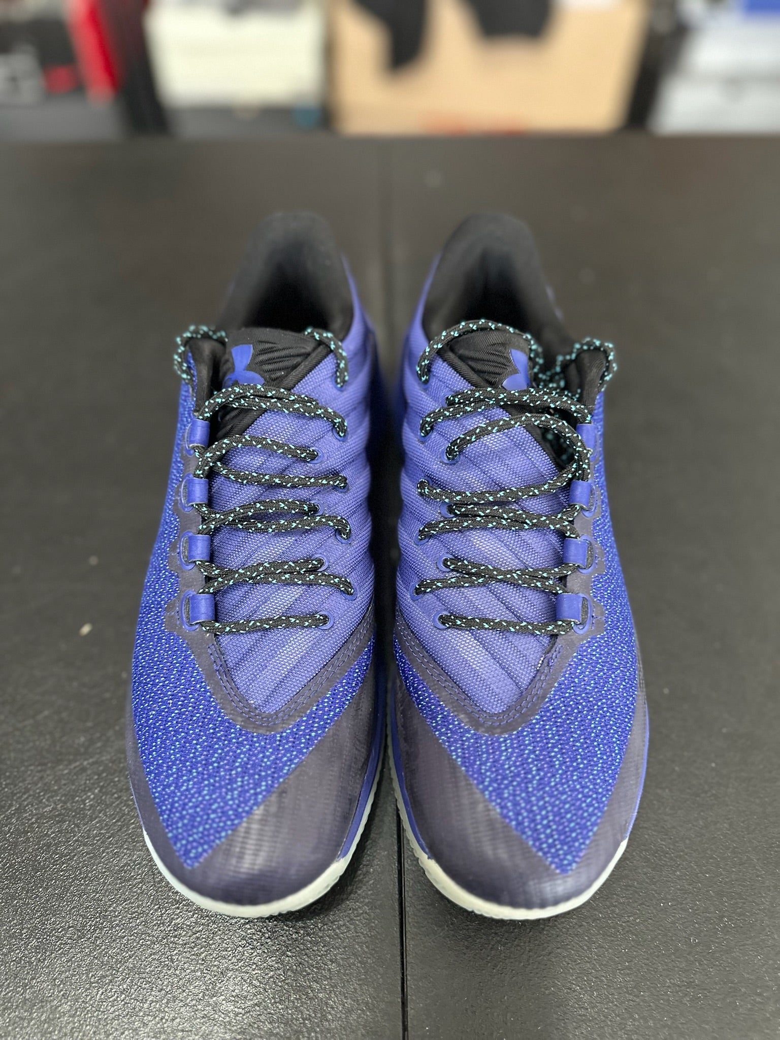 Size 9.5 - Curry 3 Blue/Black