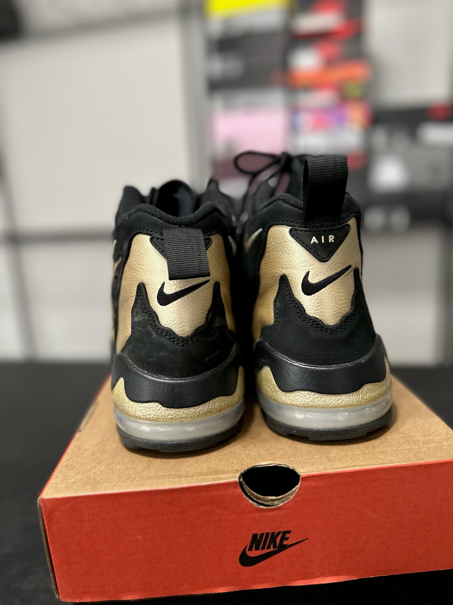 Size 13 - Nike Air DT Max ‘96 Black Vegas Gold