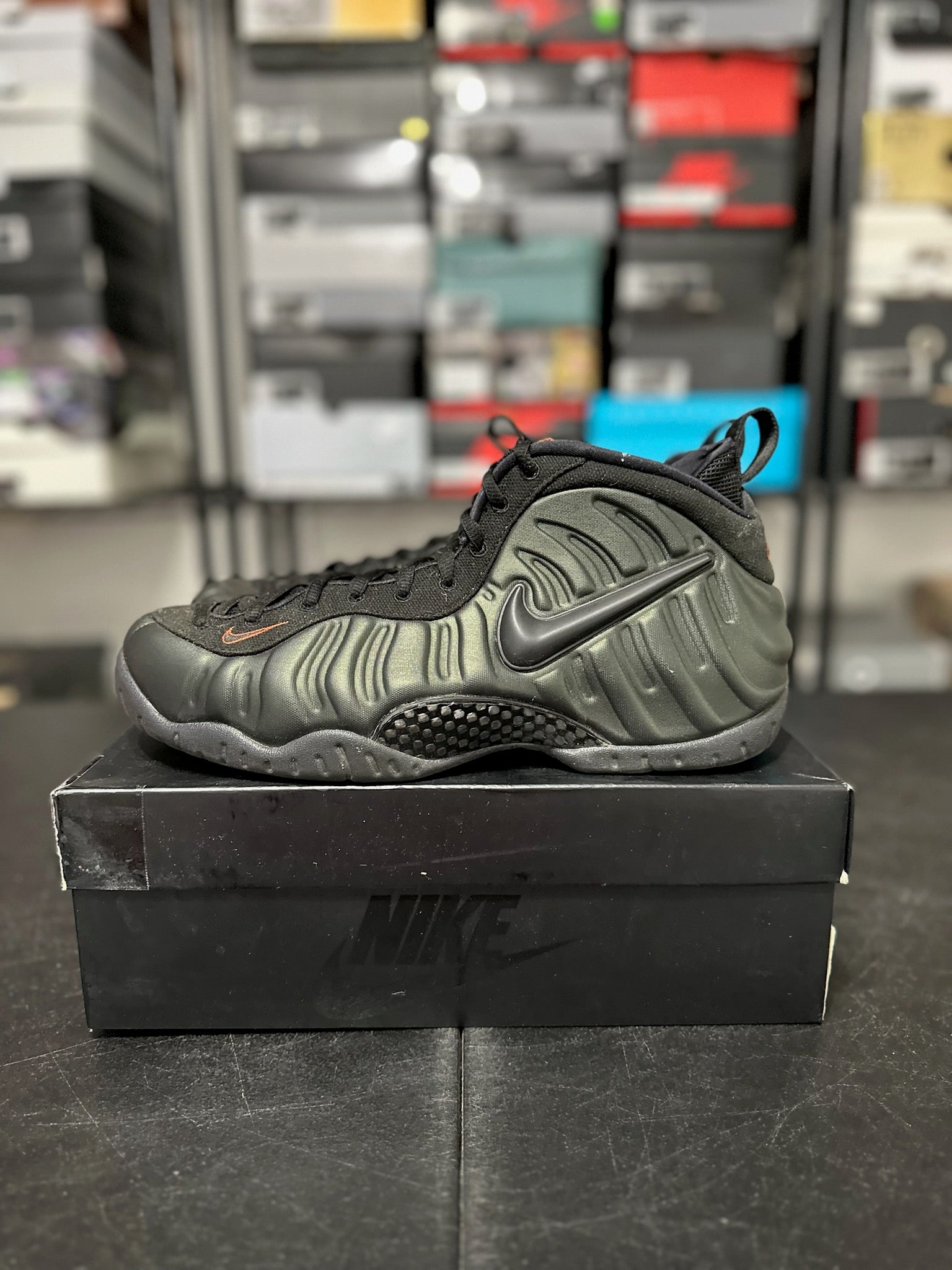 Size 12 - Foamposite Pro Sequoia