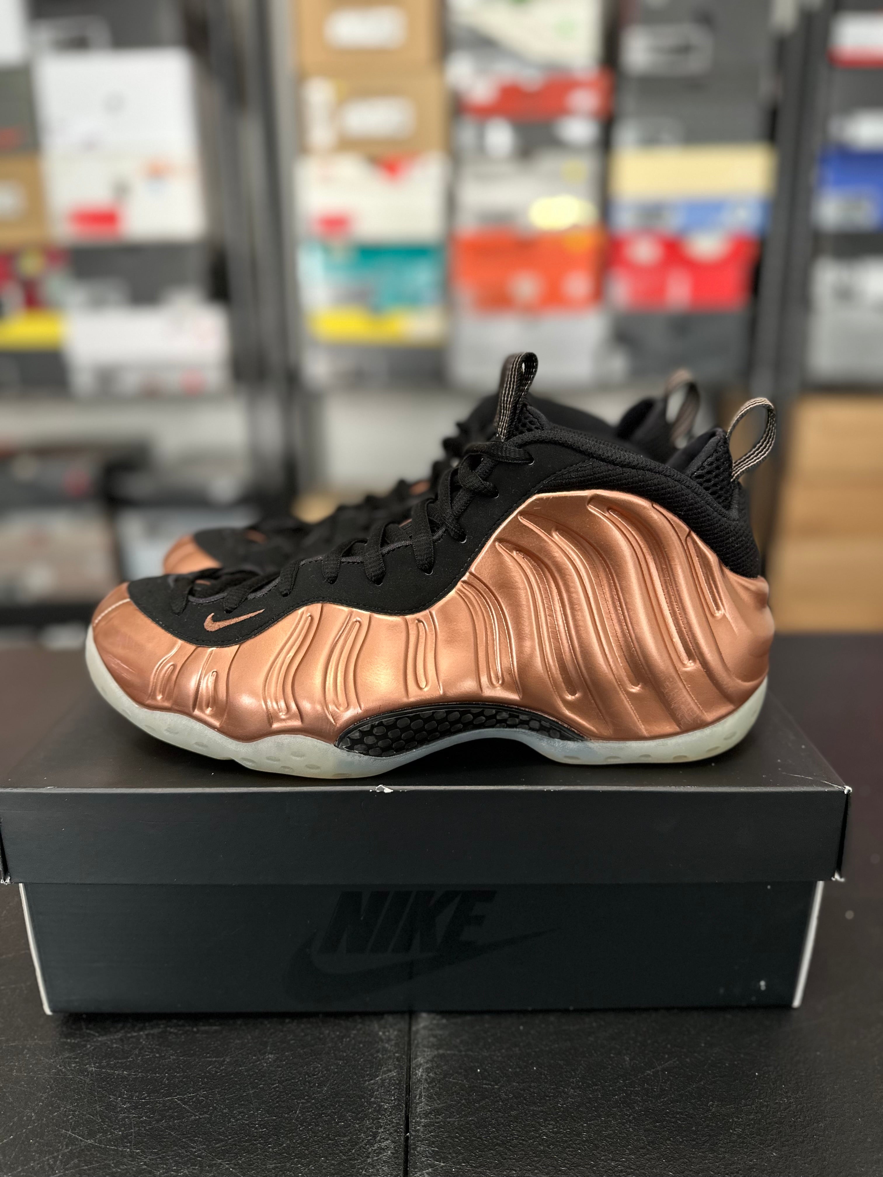 Size 10.5 - Foamposite copper
