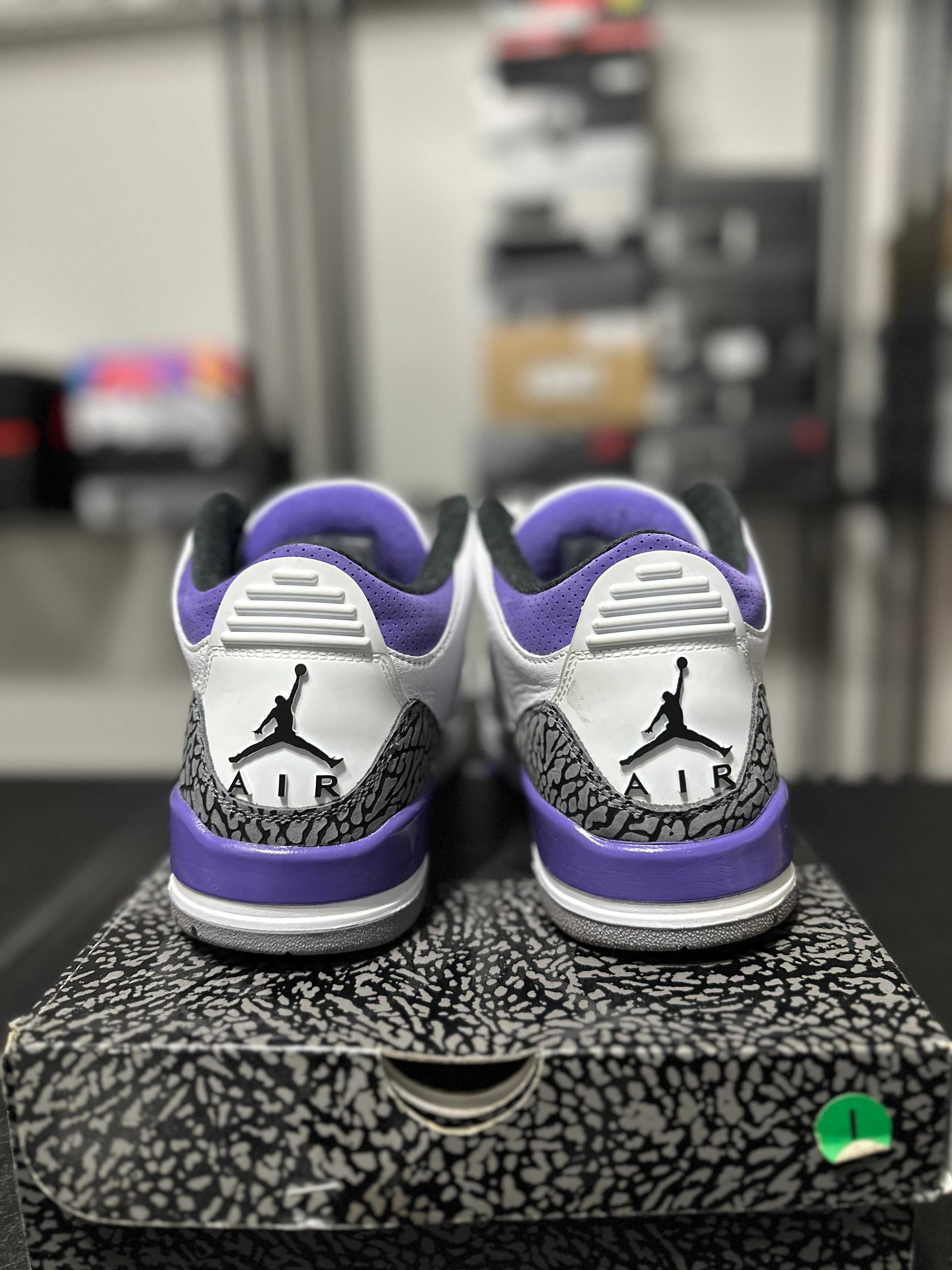 Size 8 - J3 dark iris