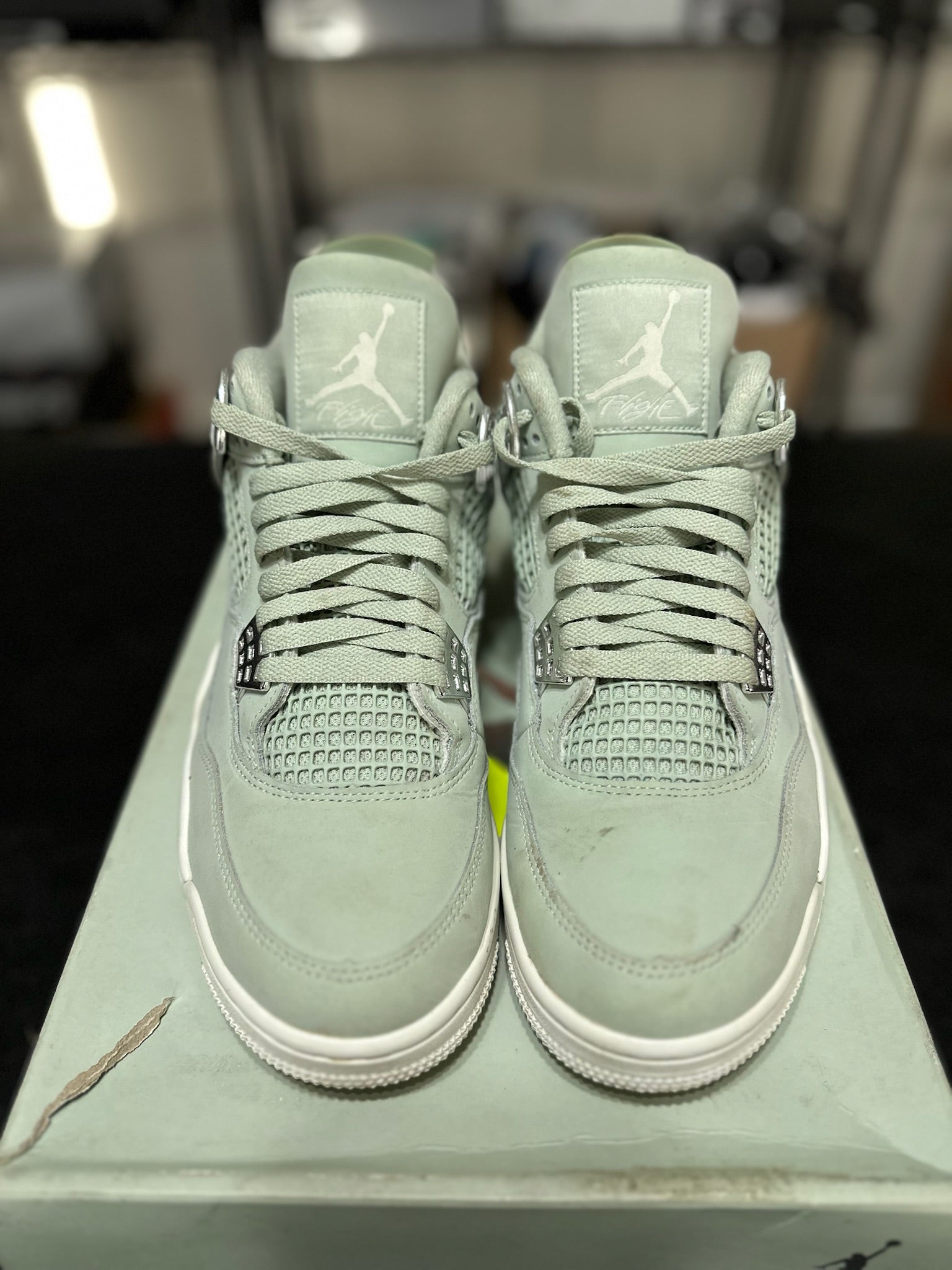 Size 10.5 - (12W) J4 Seafoam Sail