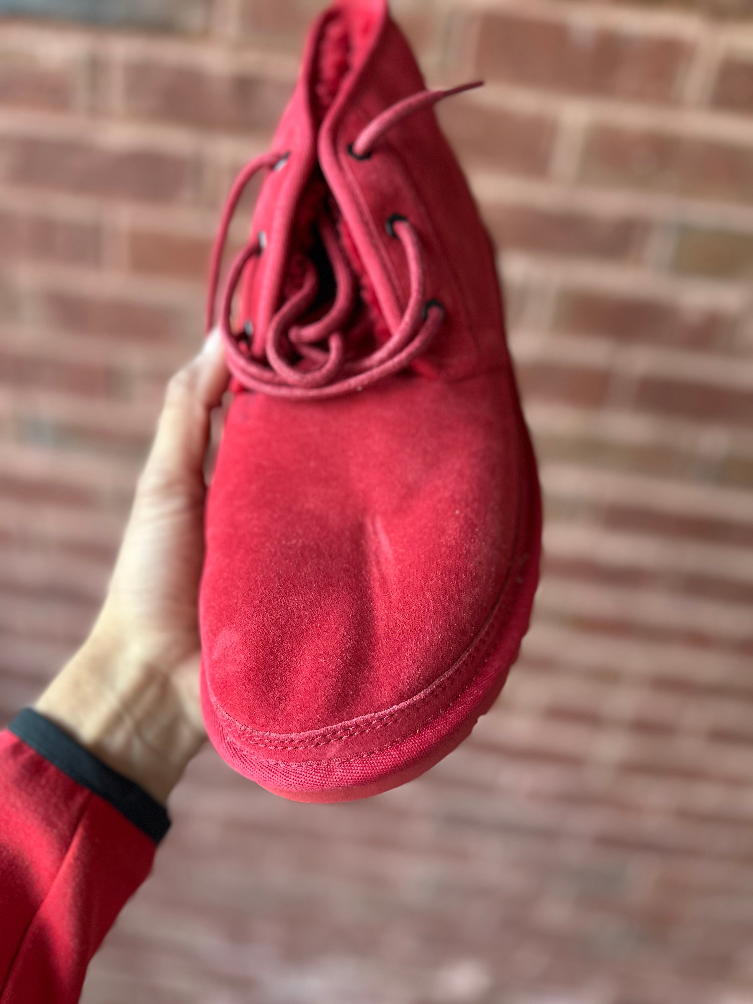 Size 12 - men’s red Uggs