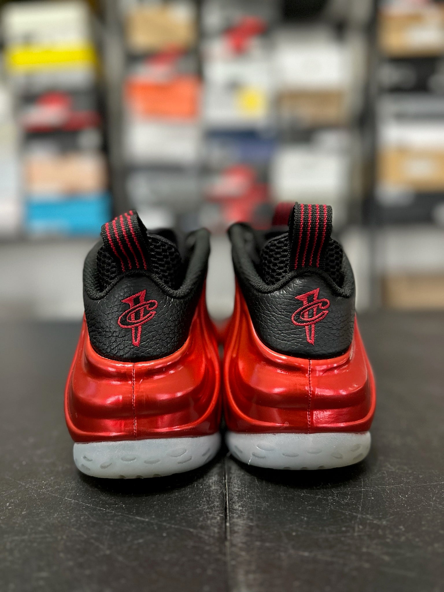 Size 12 - Foamposite 1 Metallic Red