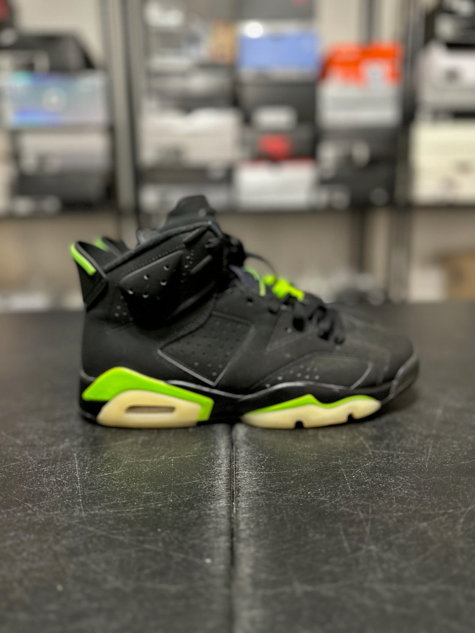 Size 9.5 - J6 Electric Green