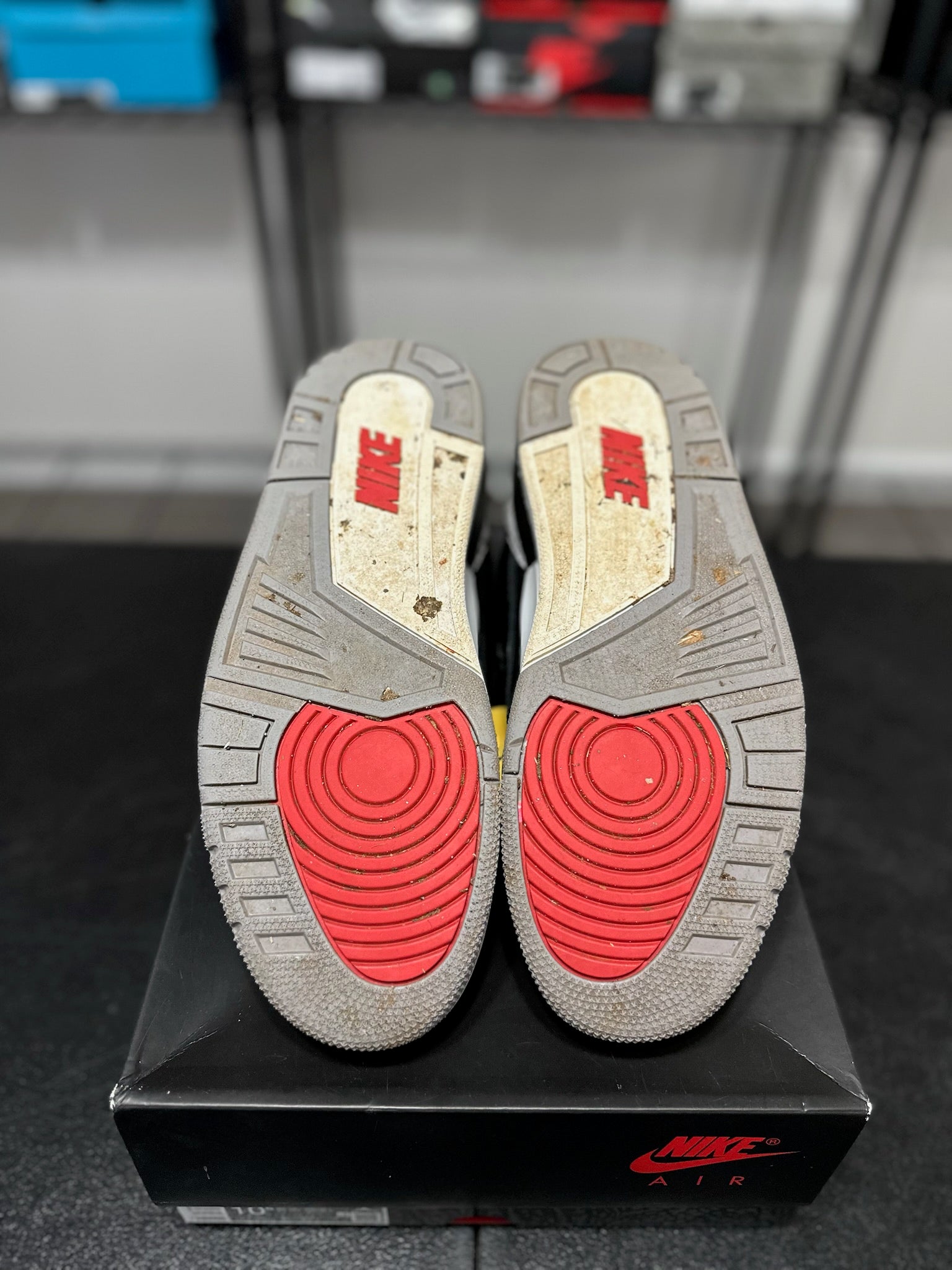 Size 10.5 - J3 Black Cement