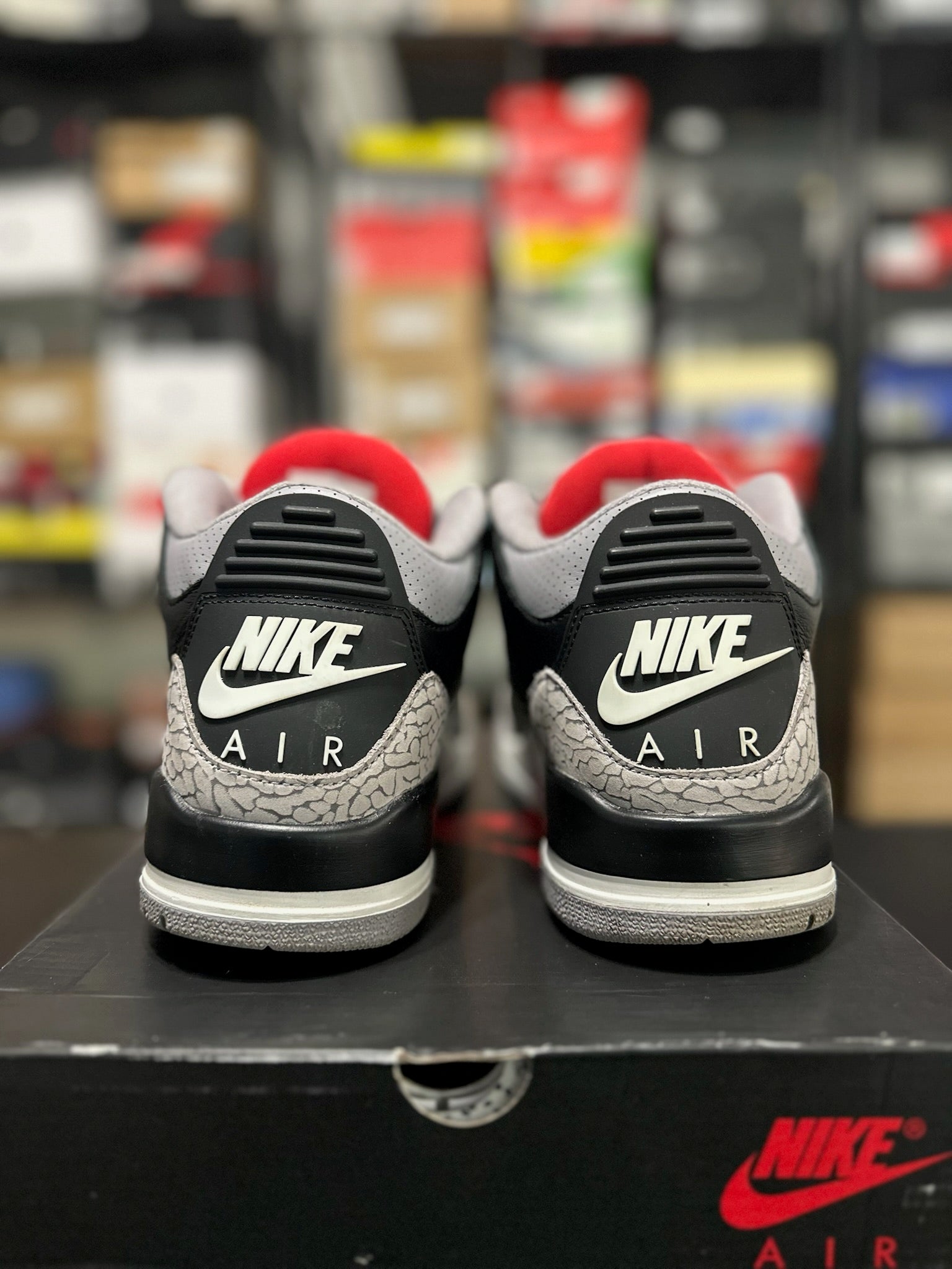 Size 9.5 - J3 Black Cement Reimagined