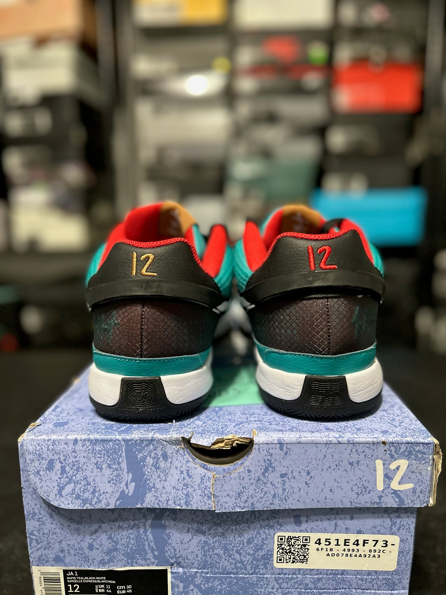 Size 12 - JA 1 Scratch
