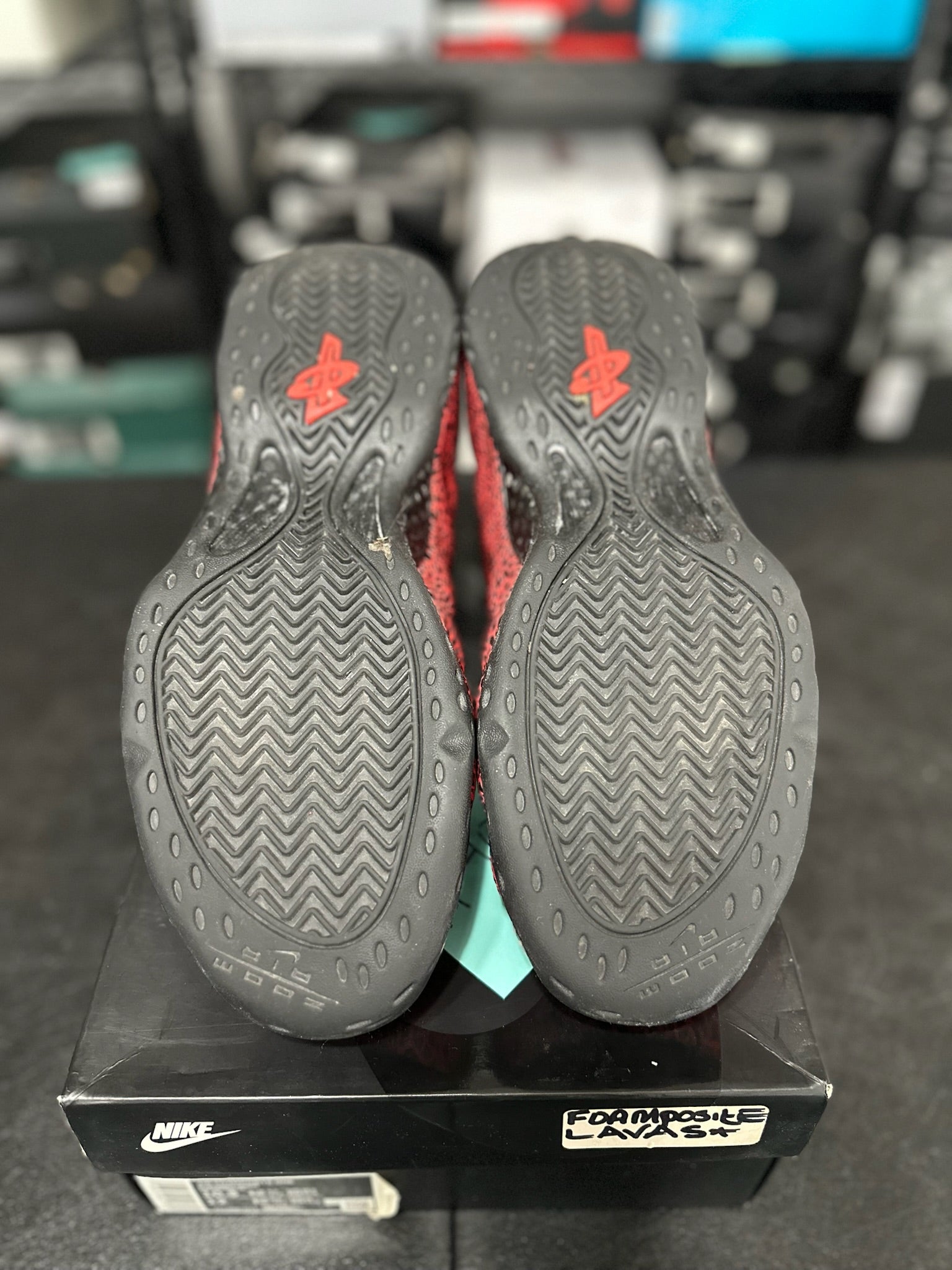 Size 10.5 - Foamposite 1 Cracked Lava