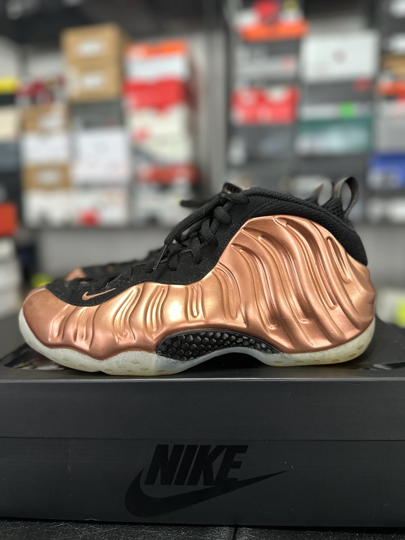 Size 9 - Foamposite 1 Copper