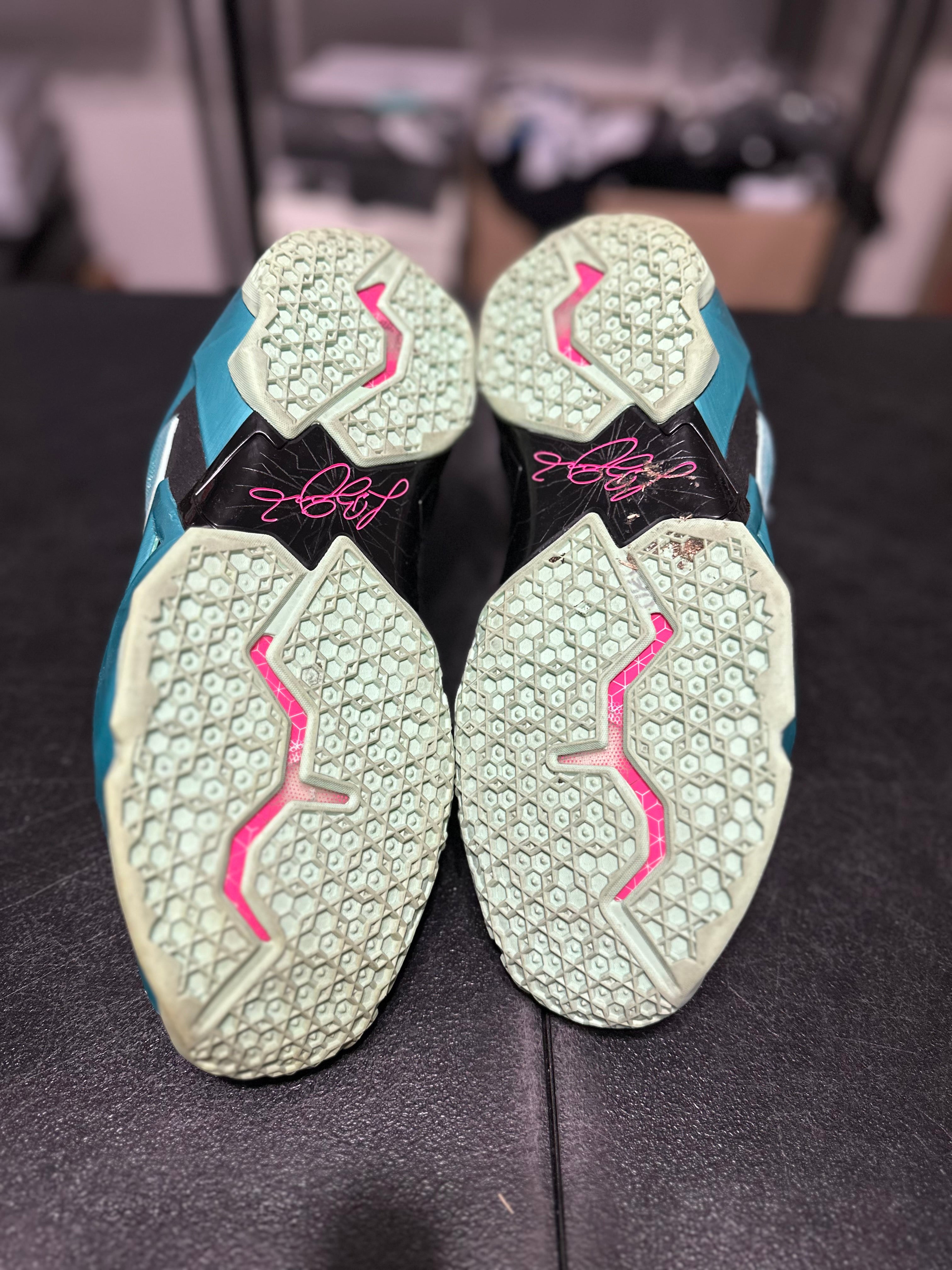 Size 10.5 - LeBron 11 south beach