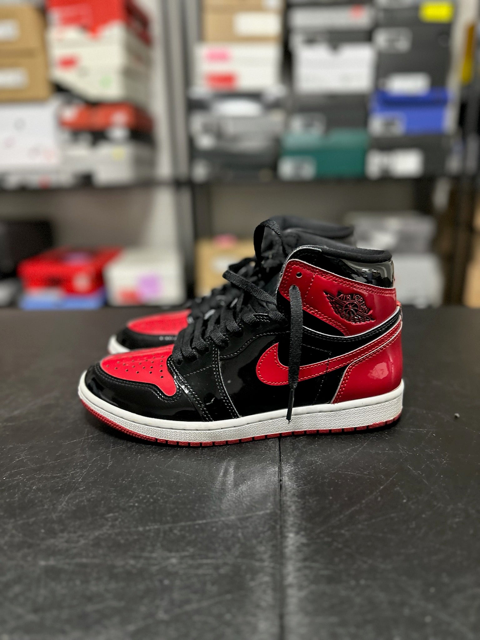 Size 8 - J1 High Patent Bred