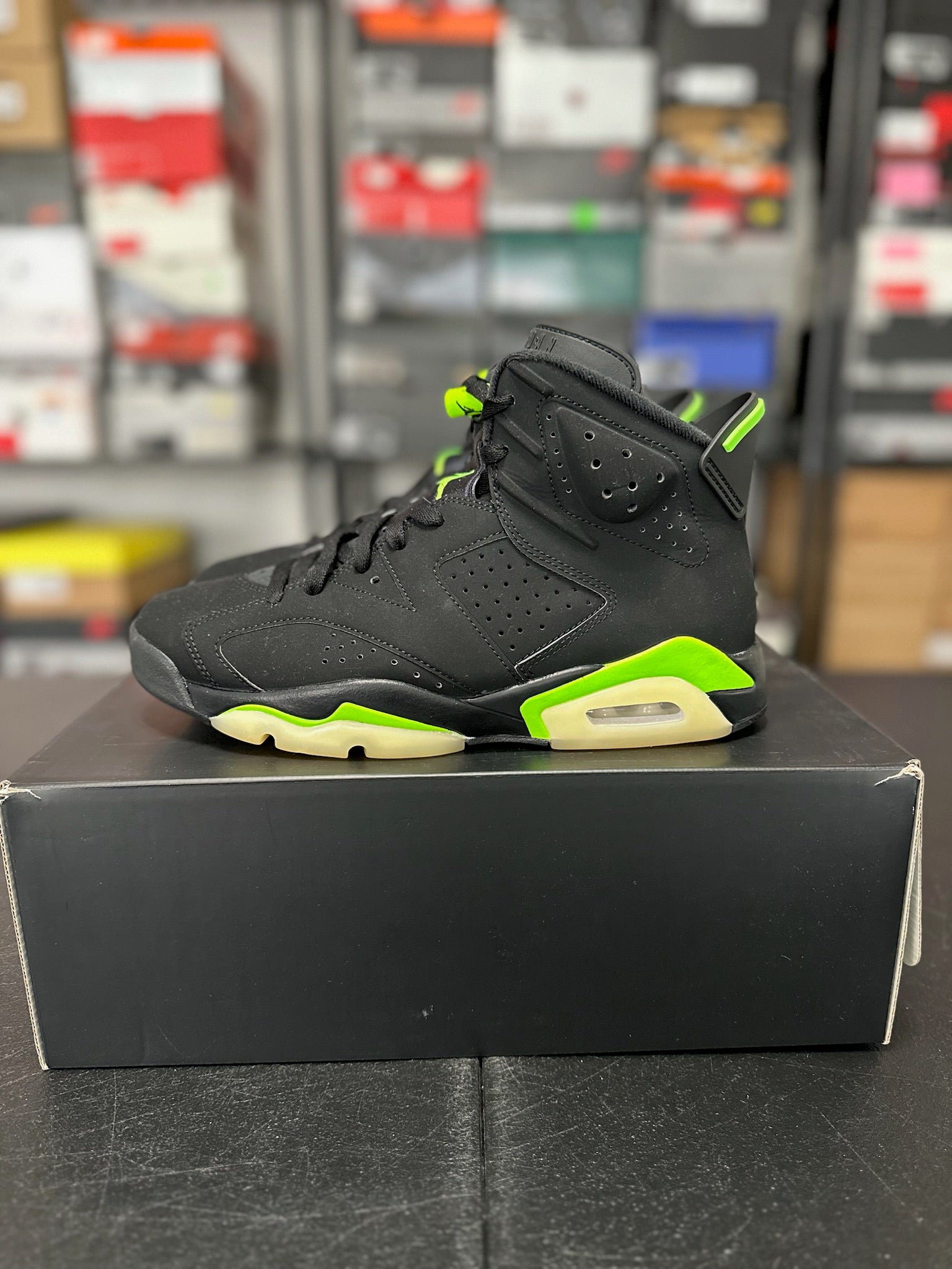 Size 8.5 - J6 Electric Green