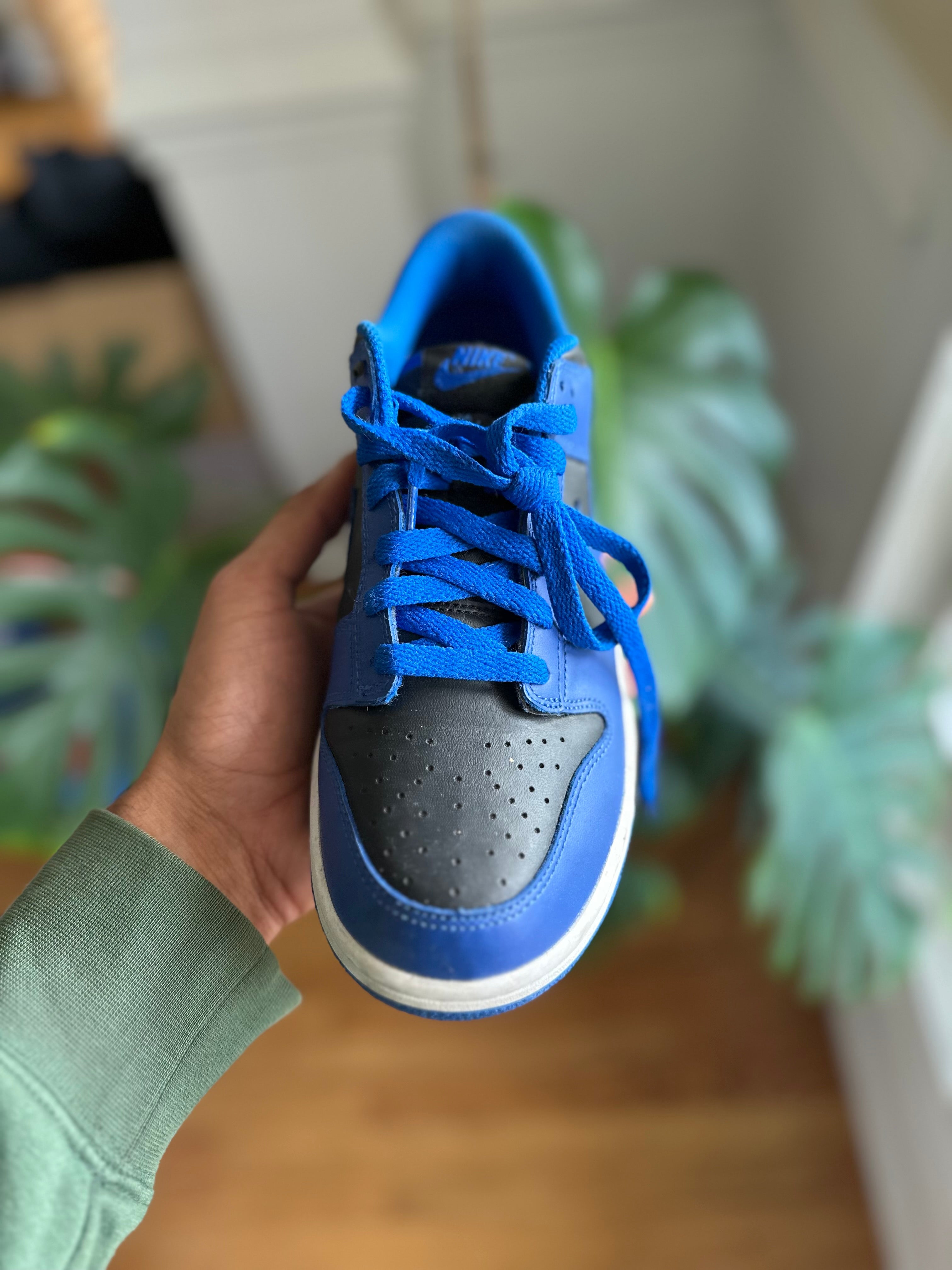 Size 7y - dunk low hyper cobalt