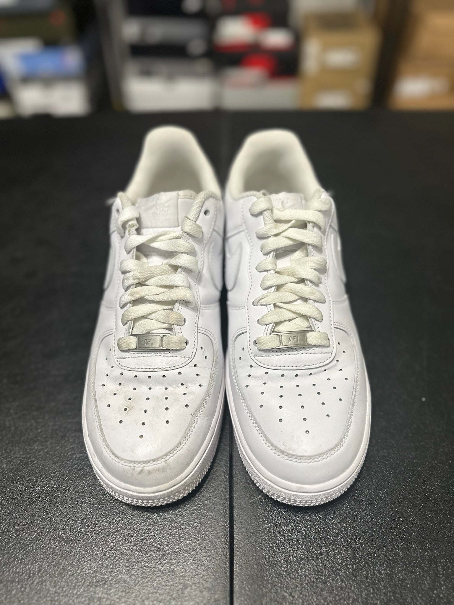 Size 8 - AF 1 White