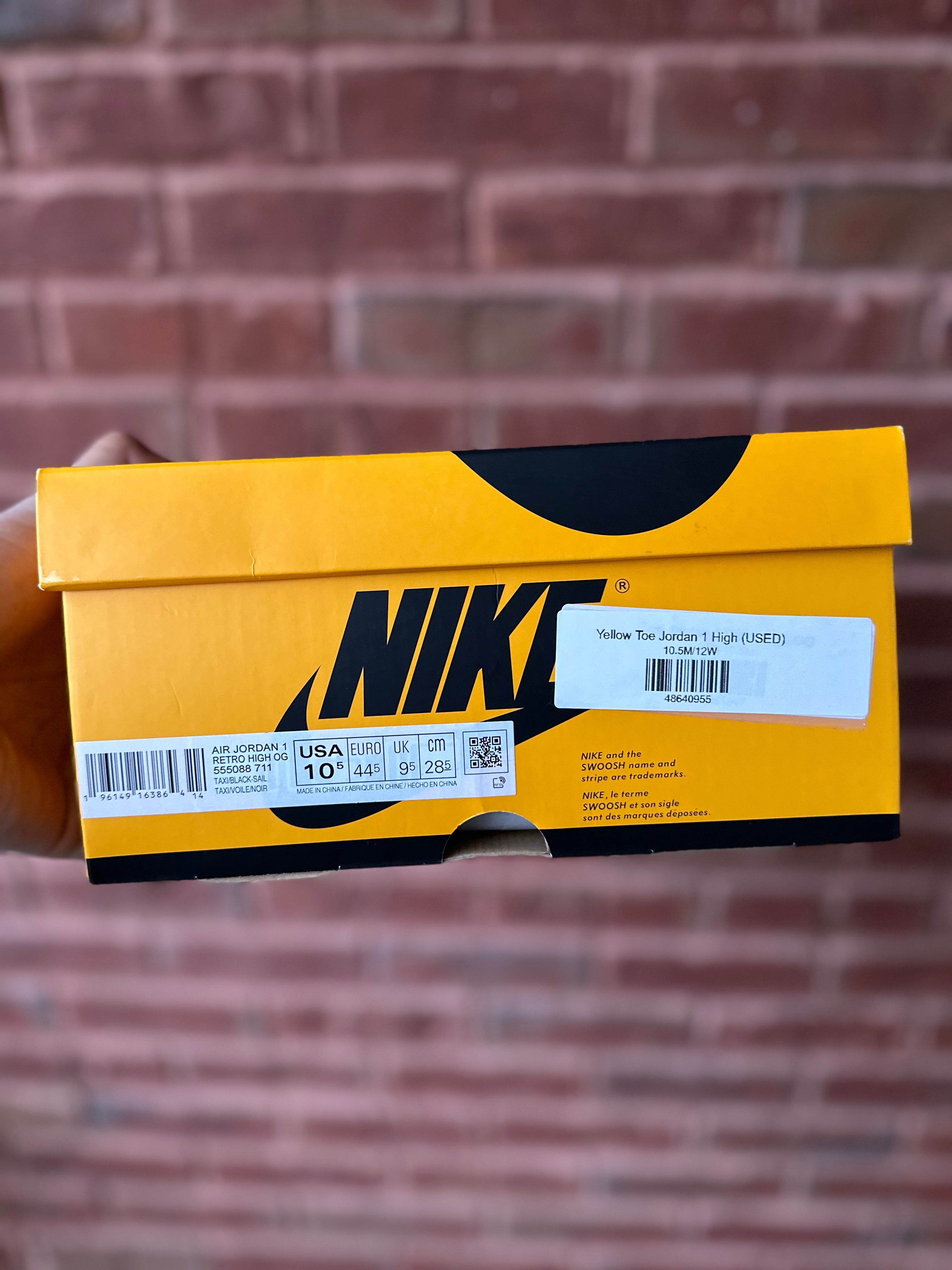 Size 10.5 - J1 taxi yellow