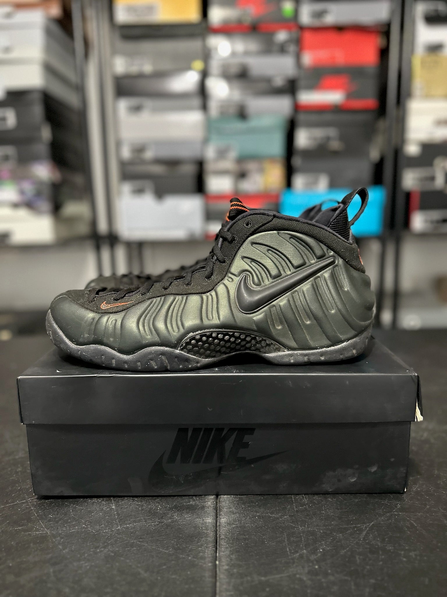 Size 13 - Foamposite Pro Sequoia
