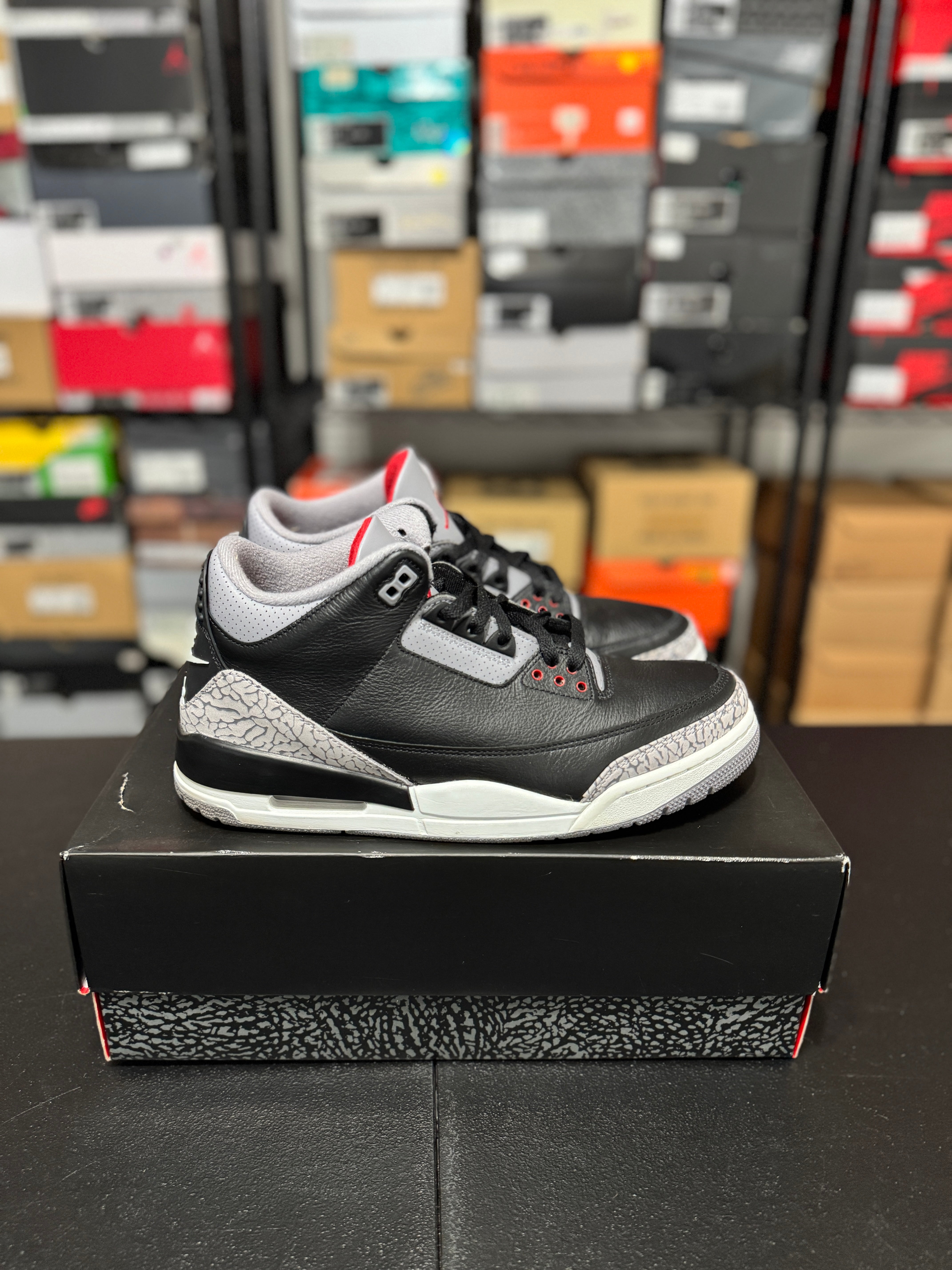 Size 10.5 - J3 black cement reimagined