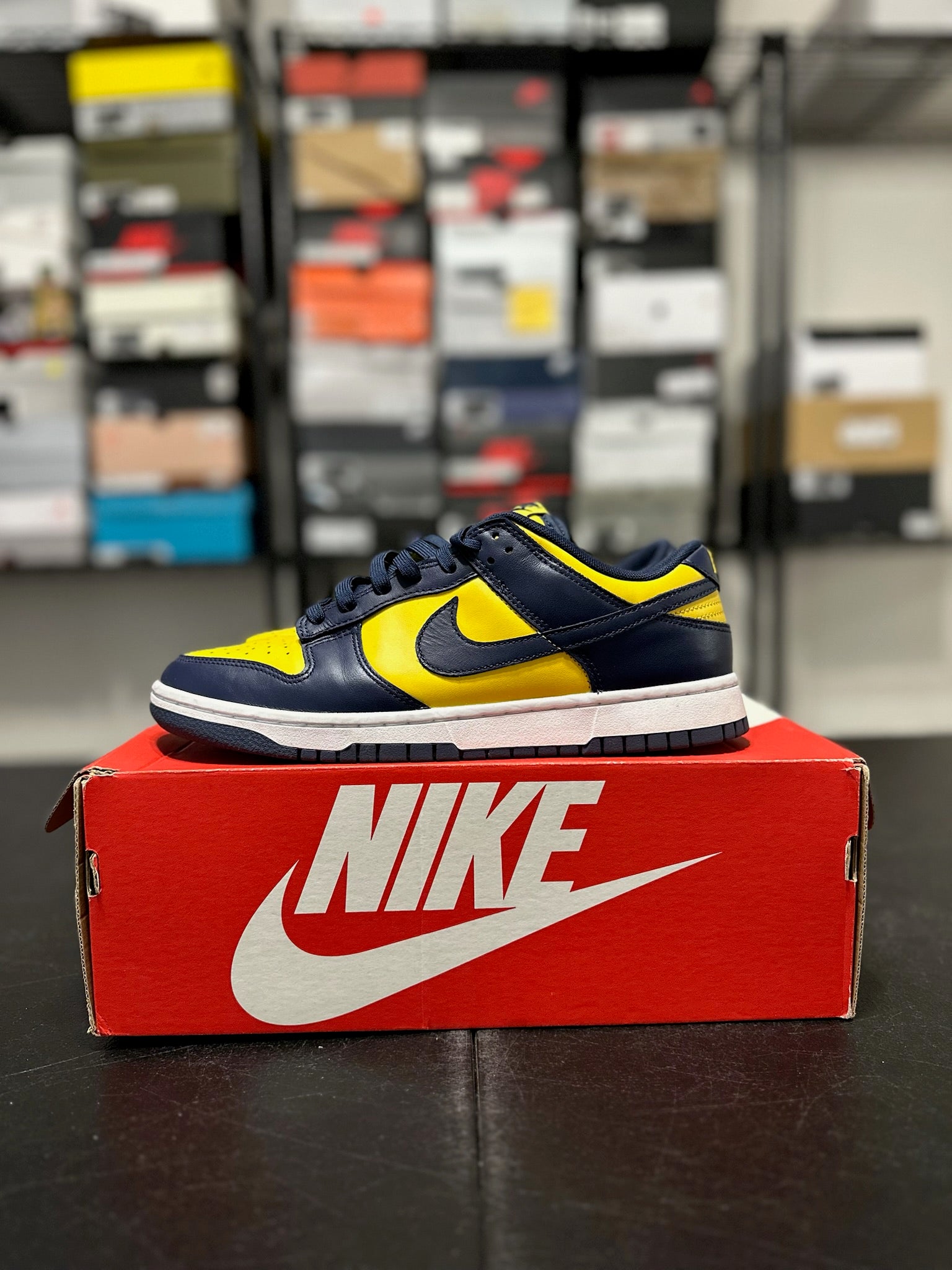 Size 9.5 - Dunk Low Michigan