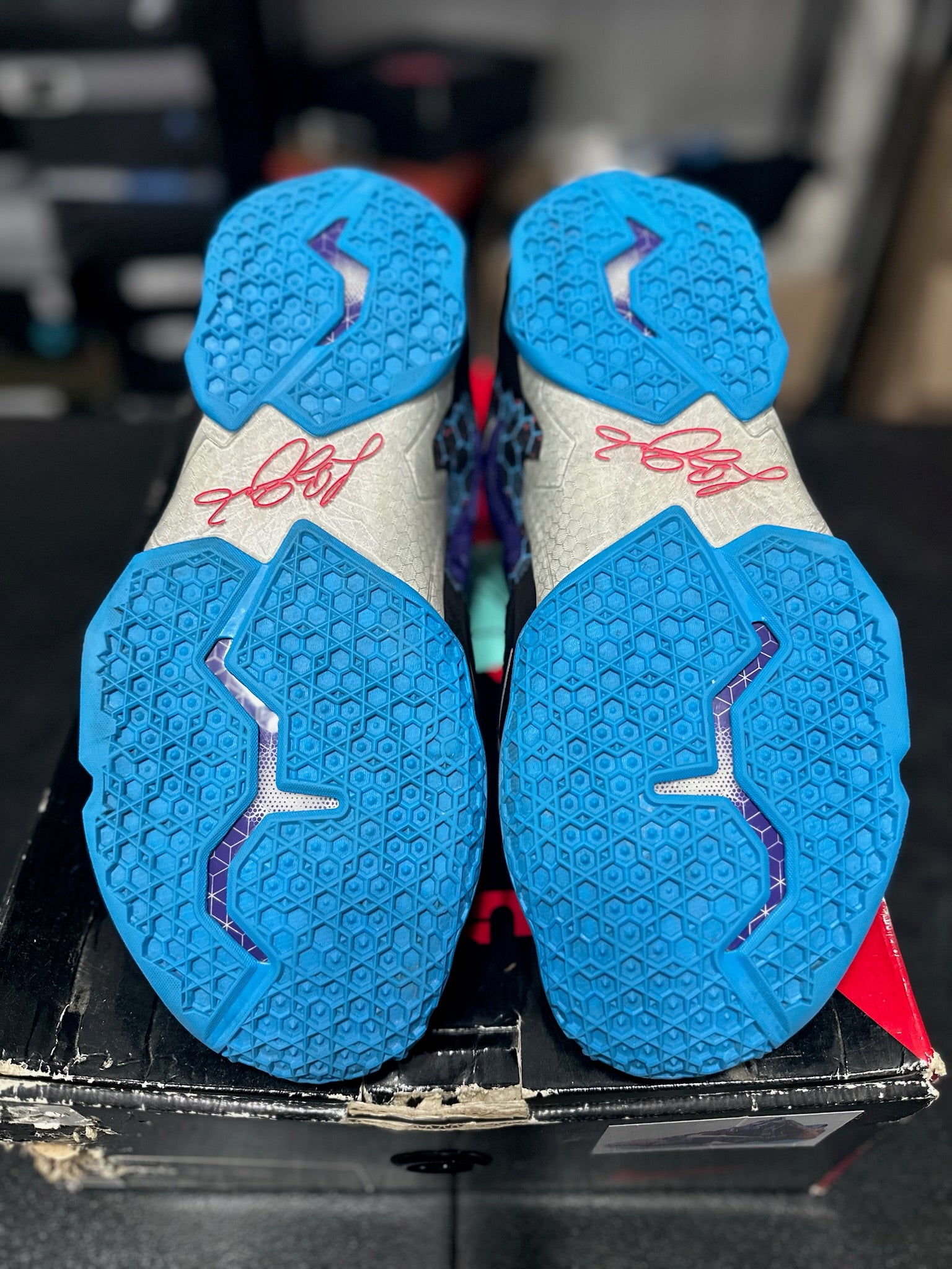 Size 11.5 - LeBron 11 Summit Lake Hornets