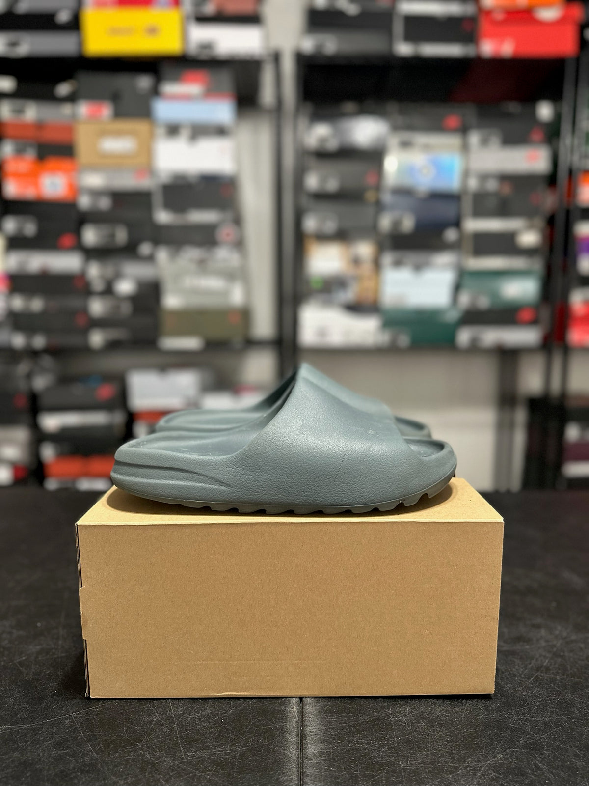 Size 11 - adidas Yzy size slate marine