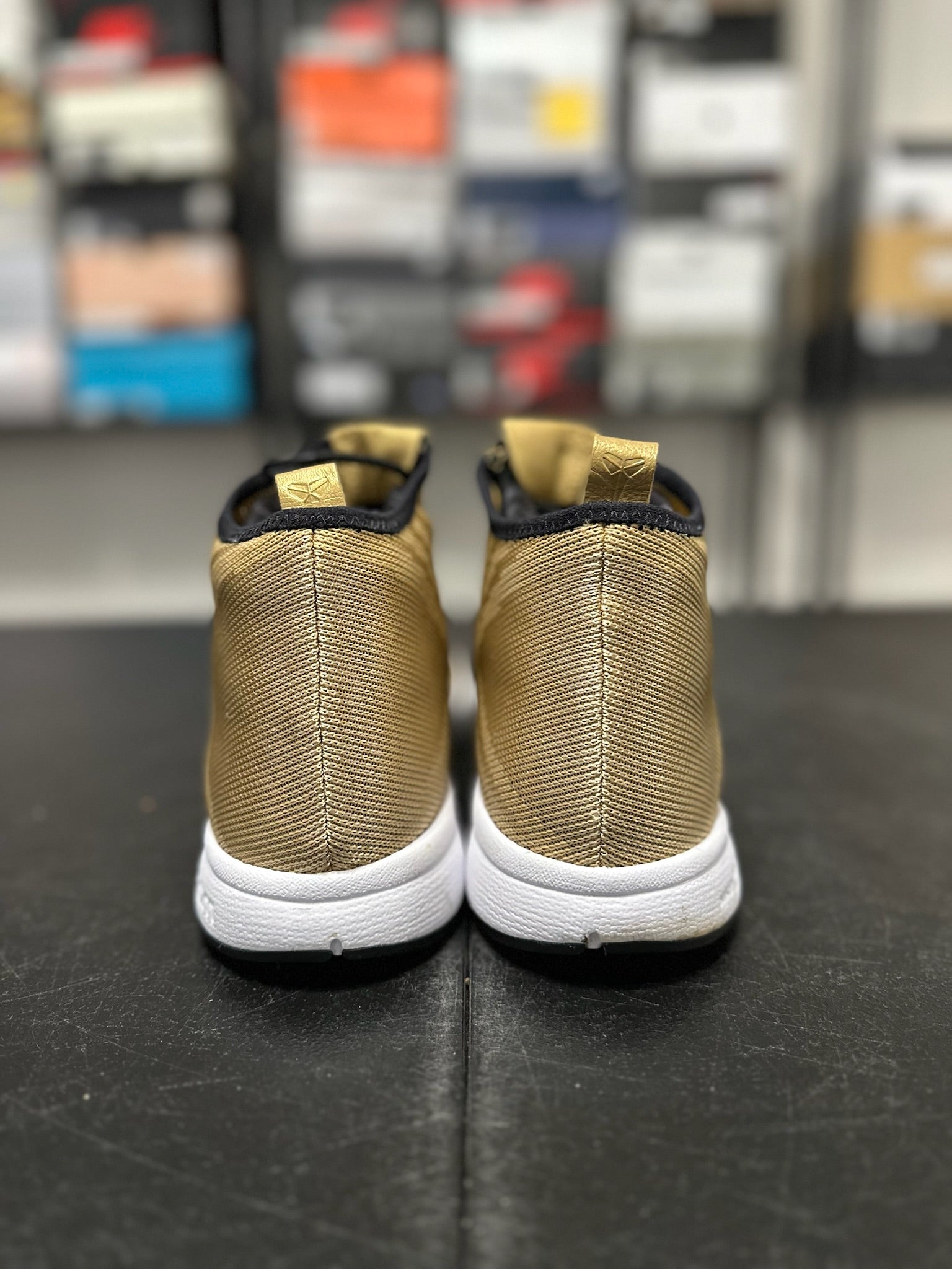 Size 9.5 - Zoom Kobe Icon Metallic Gold