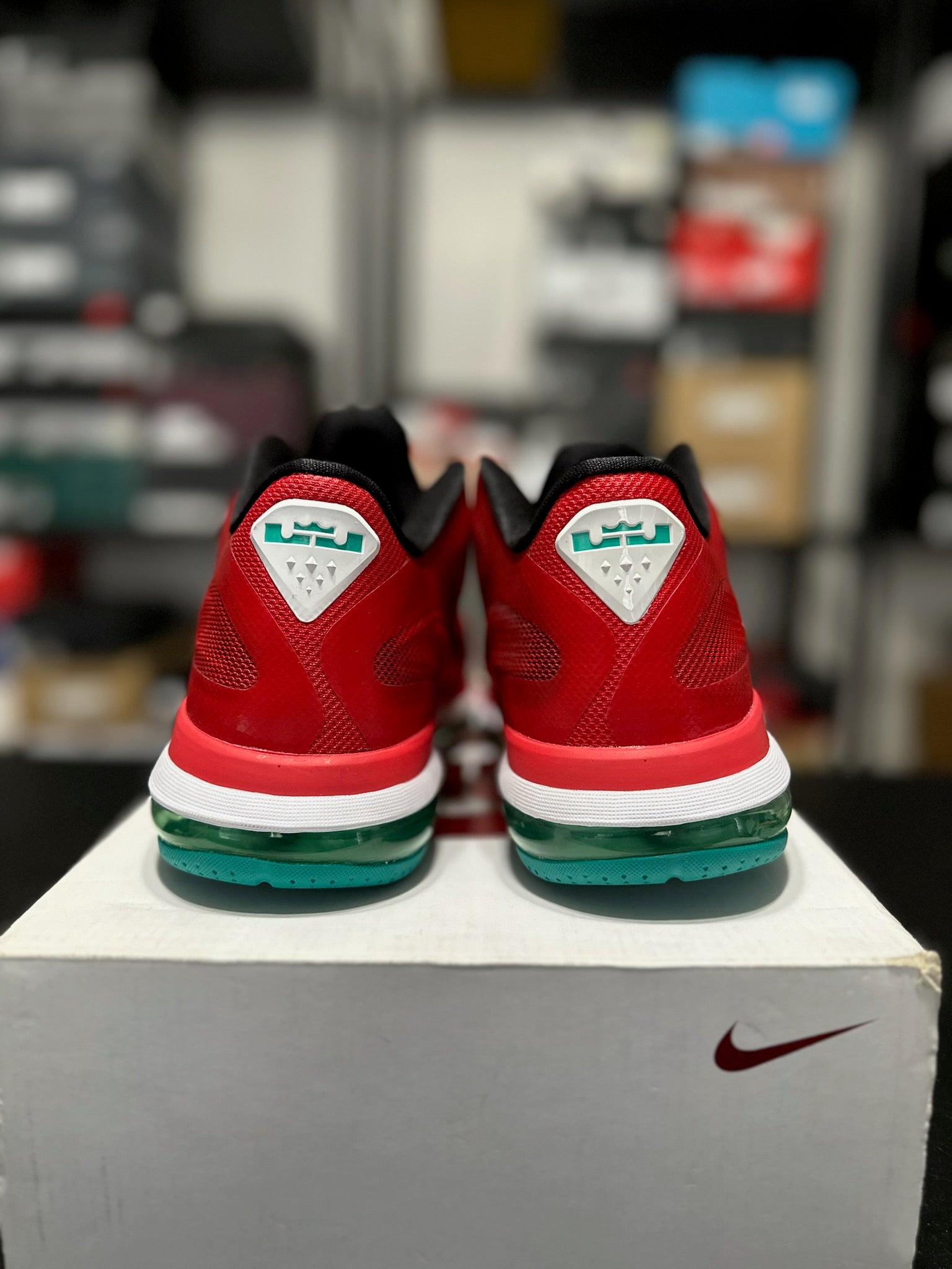 Size 9.5 - LeBron 9 Liverpool DS