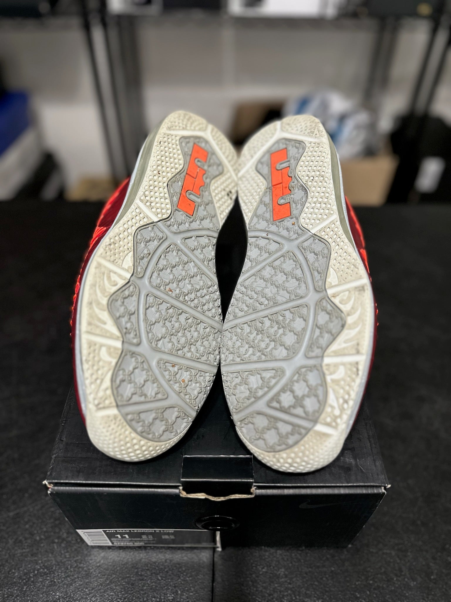 Size 11 - LeBron 10 Low Ohio State