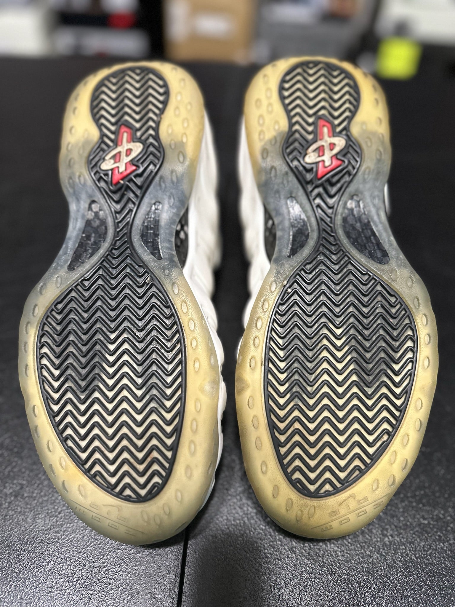 Size 9.5 - Foamposite 1 Olympic