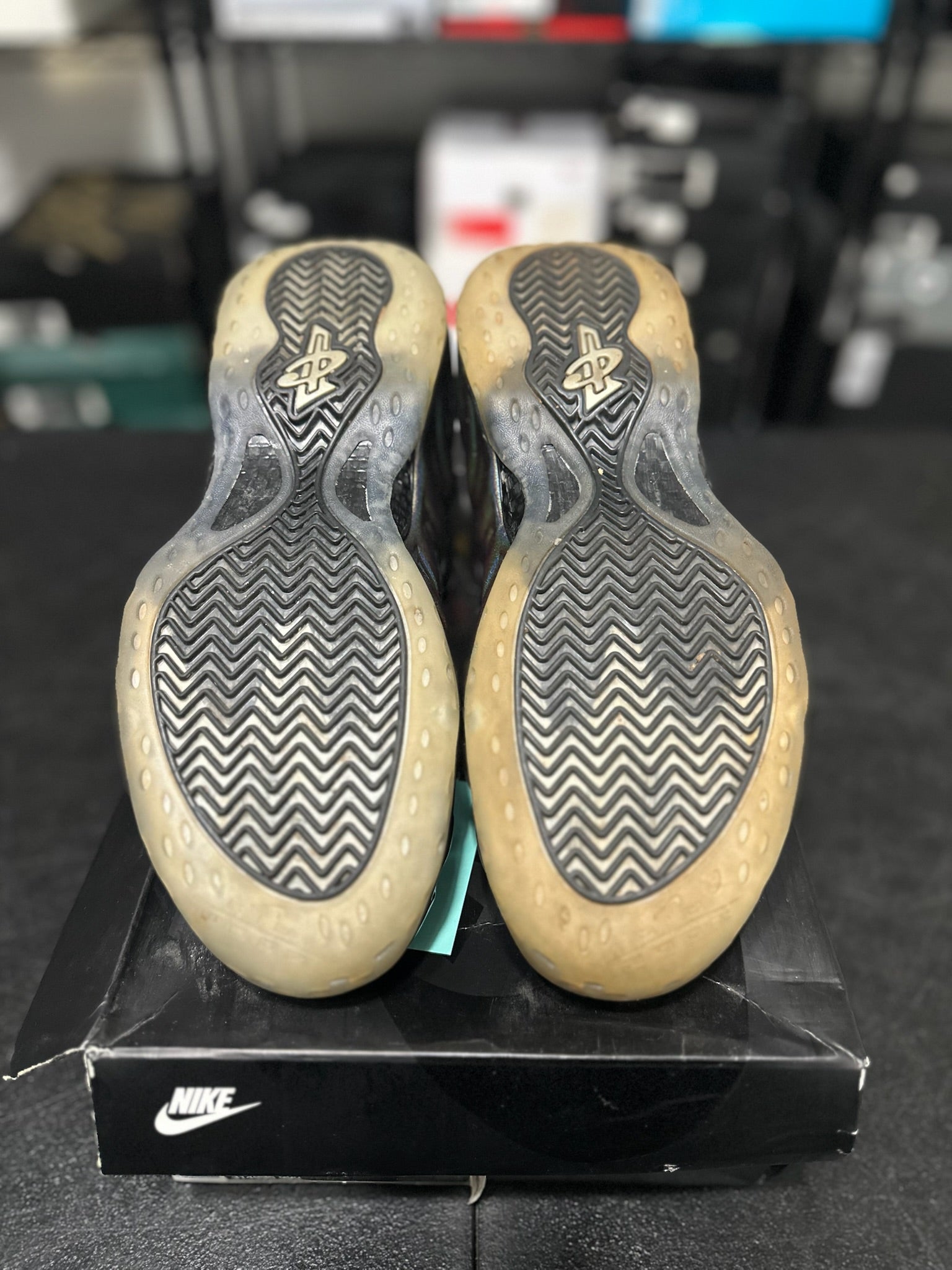 Size 9.5 - Foamposite 1 Hologram