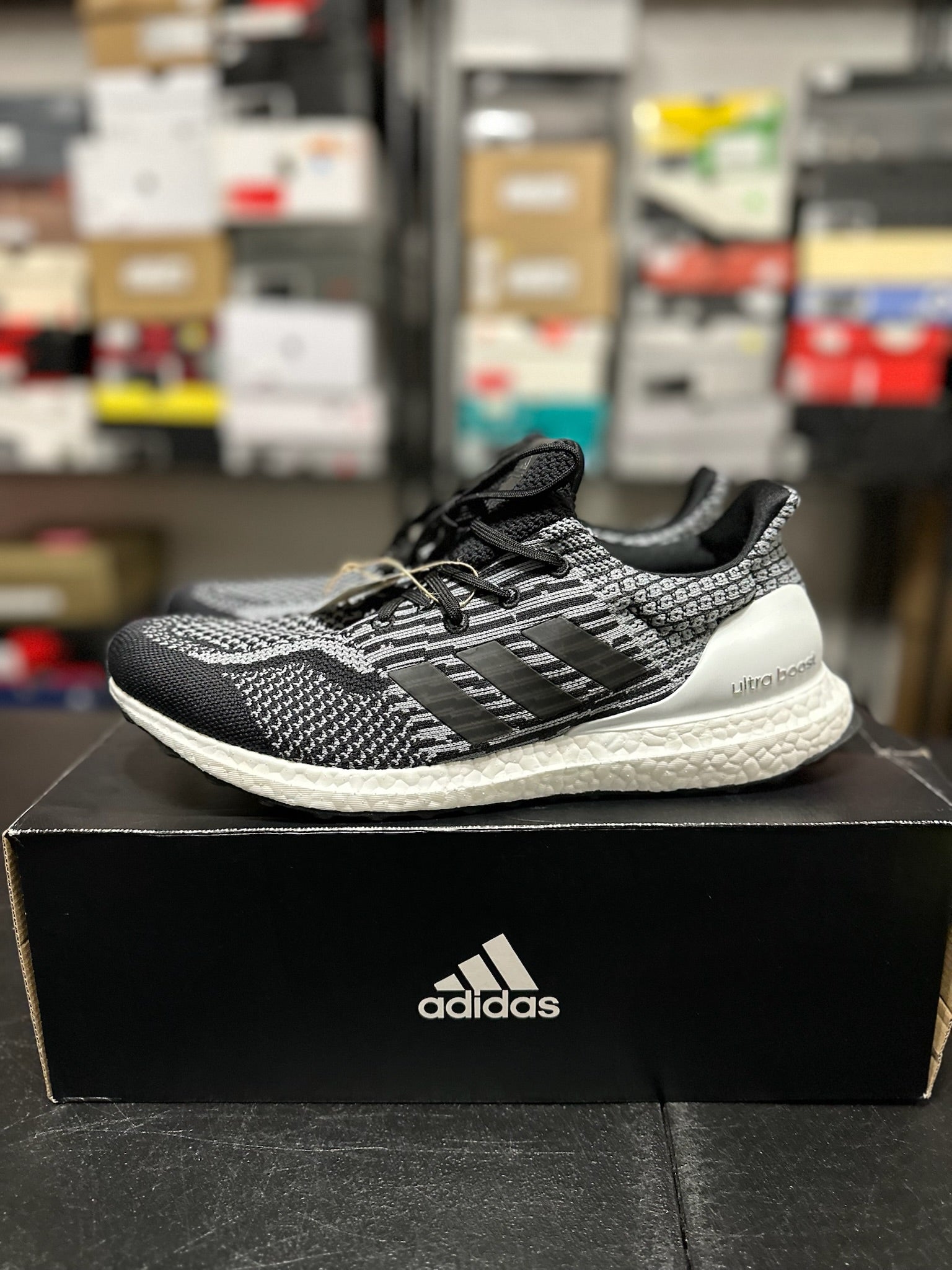 Size 12 - adidas Ultra Boost 5.0 Uncaged DNA Oreo
