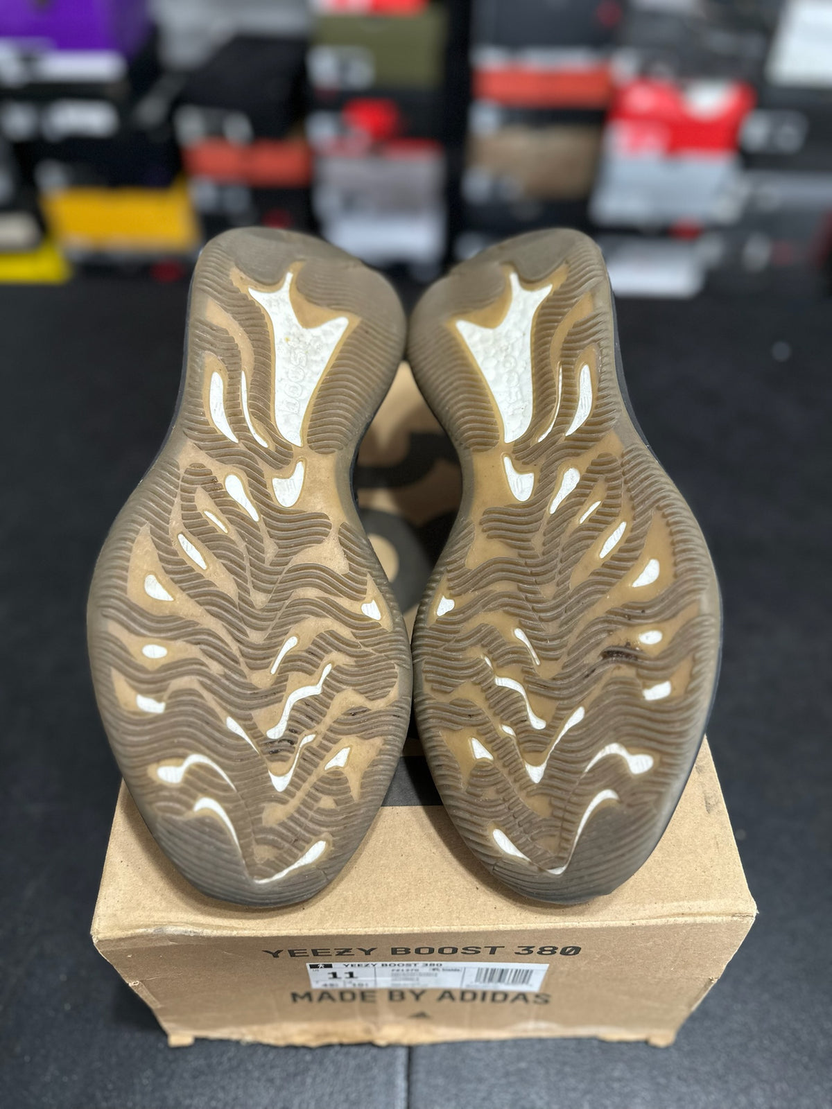 Size 11 - Yzy boost 380 onyx
