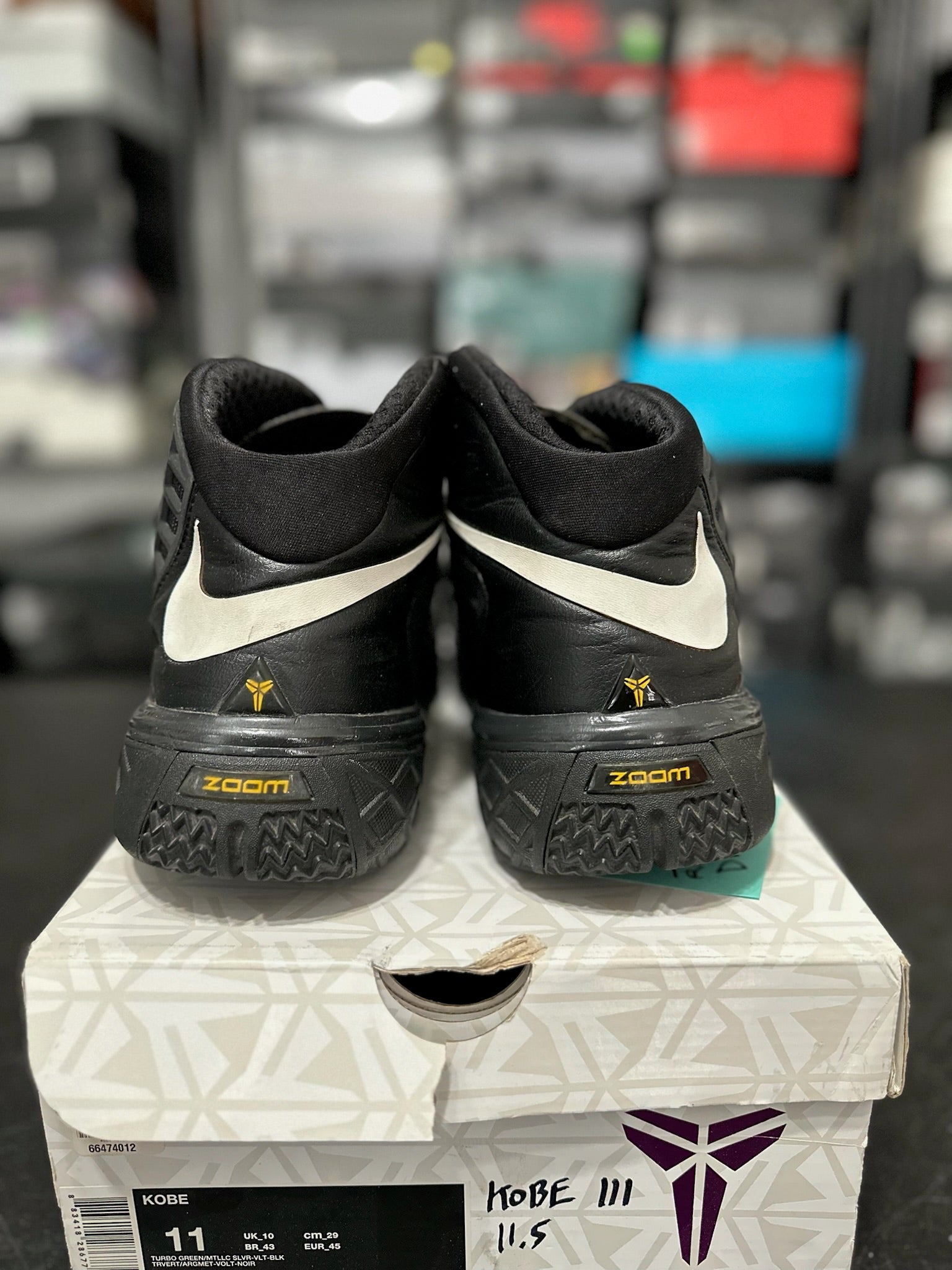 Size 11.5 - Kobe 3 Orca