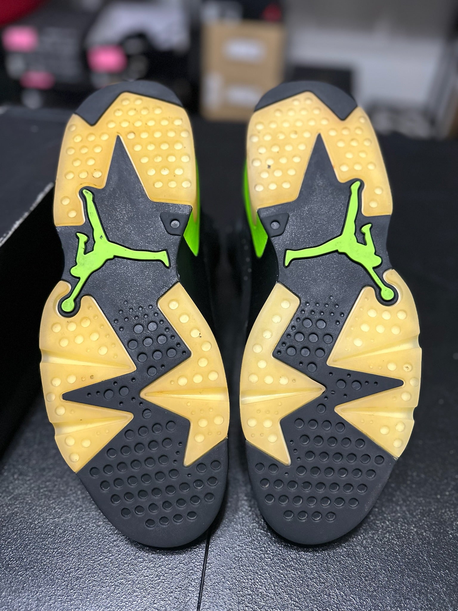 Size 12 - J6 Electric Green