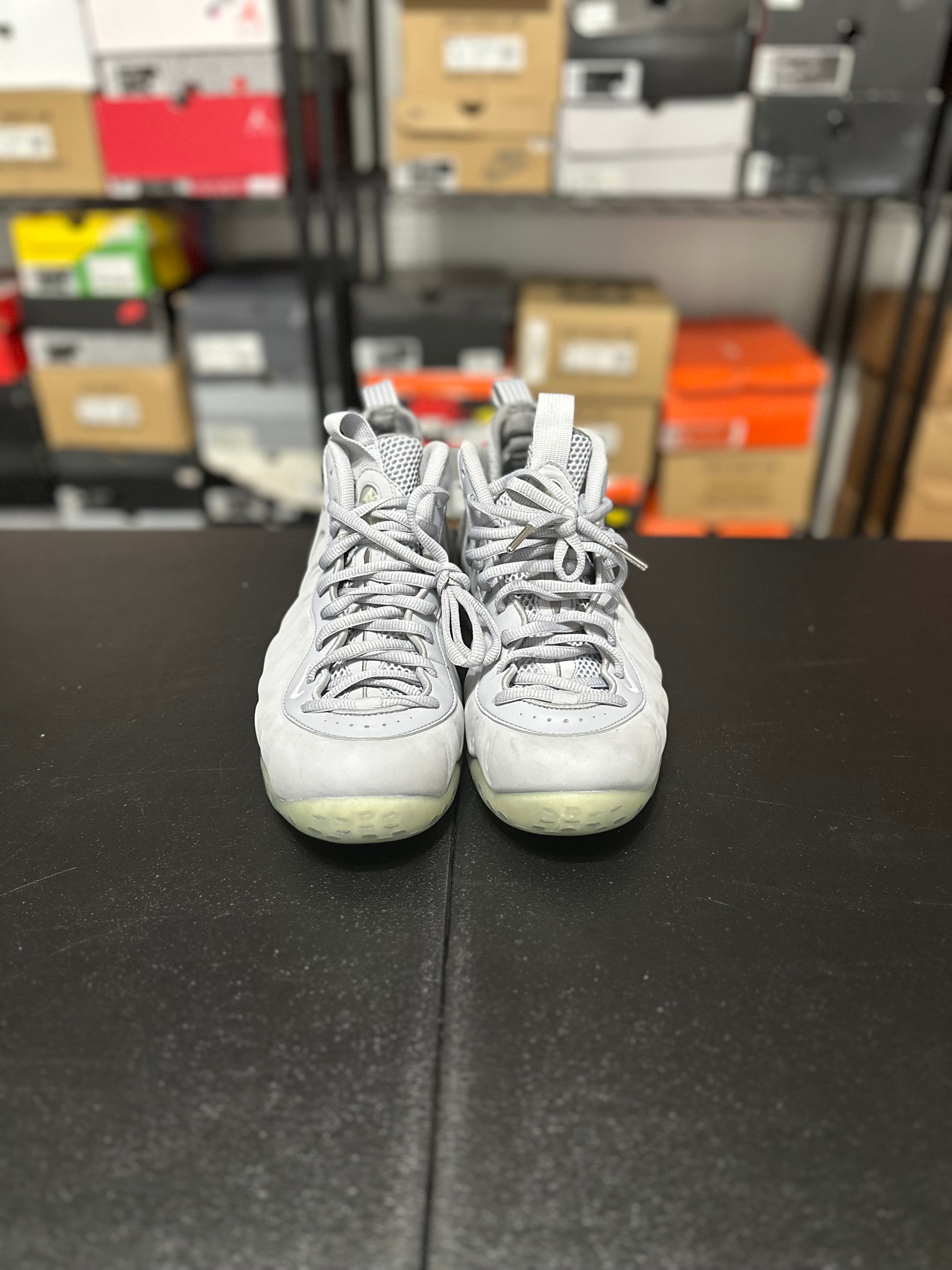 Size 10 - Foamposite wolf grey