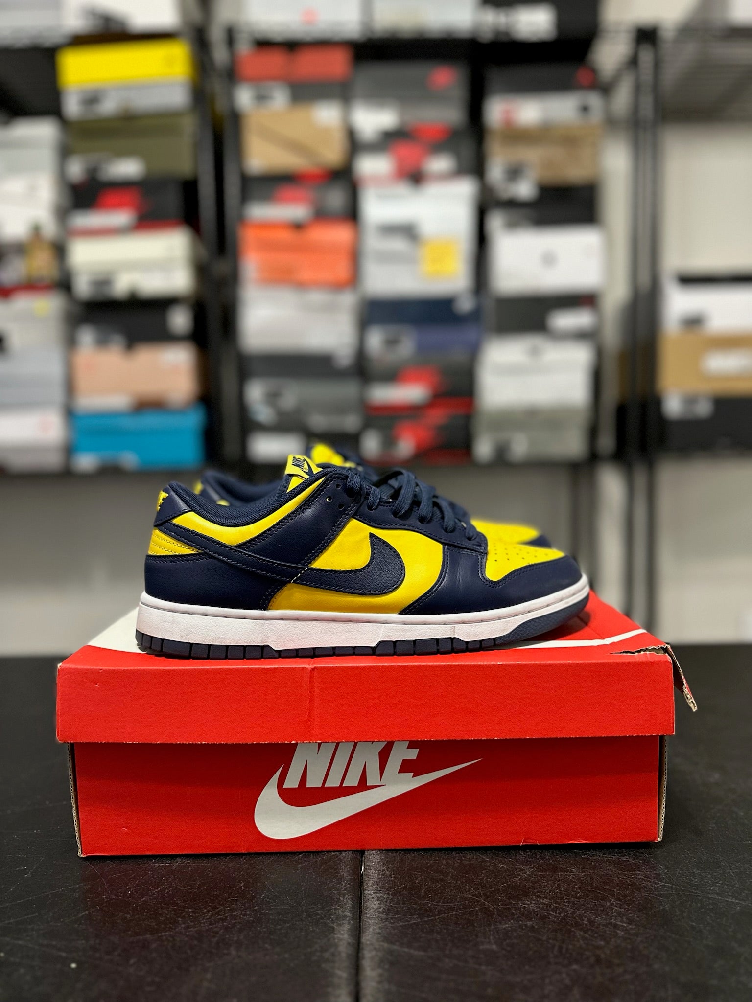Size 9.5 - Dunk Low Michigan
