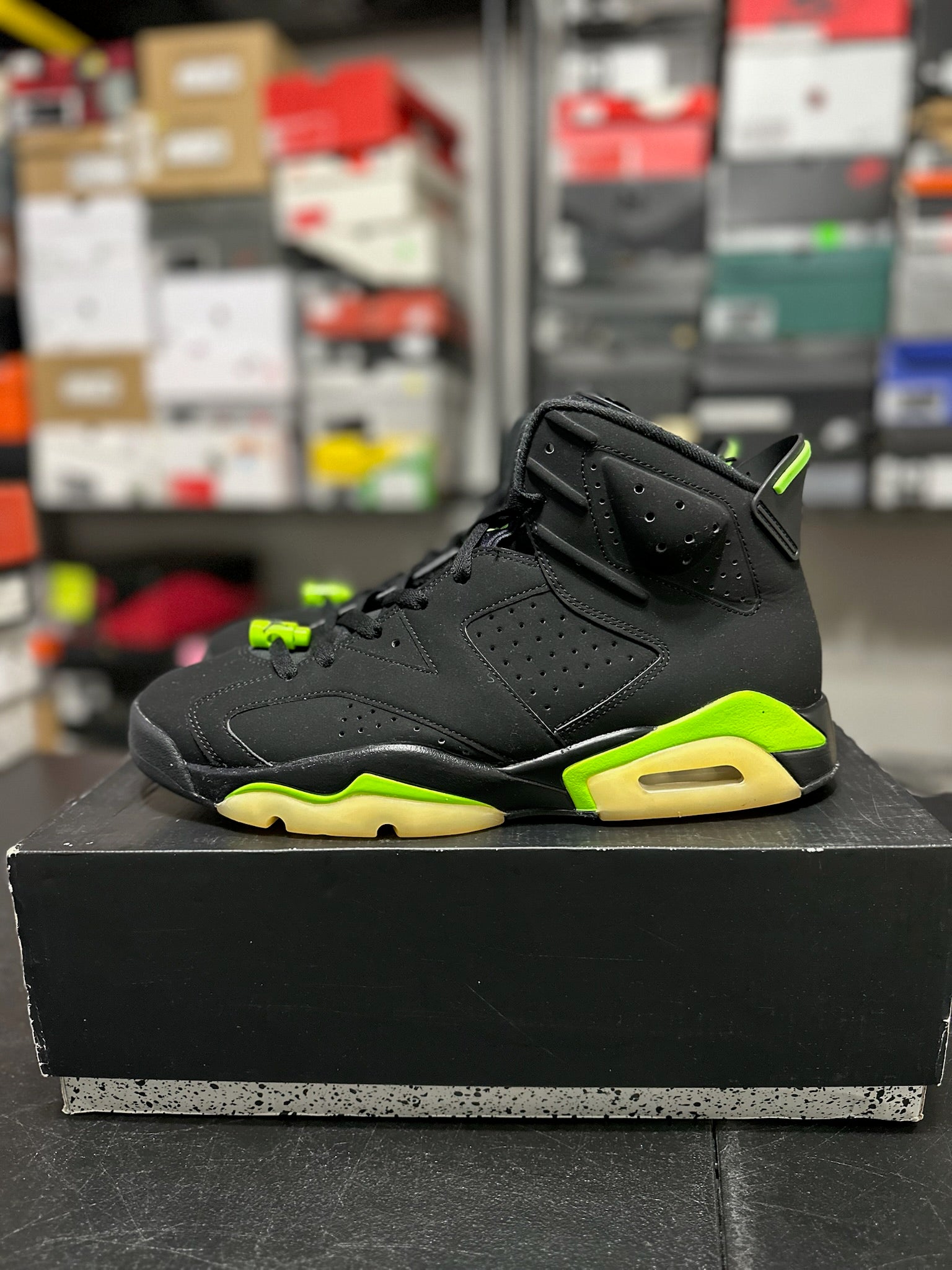 Size 12 - J6 Electric Green