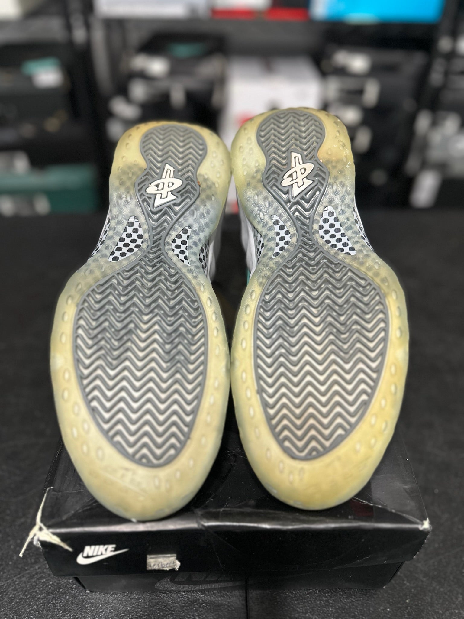 Size 10 - Foamposite 1 Wolf Grey Suede