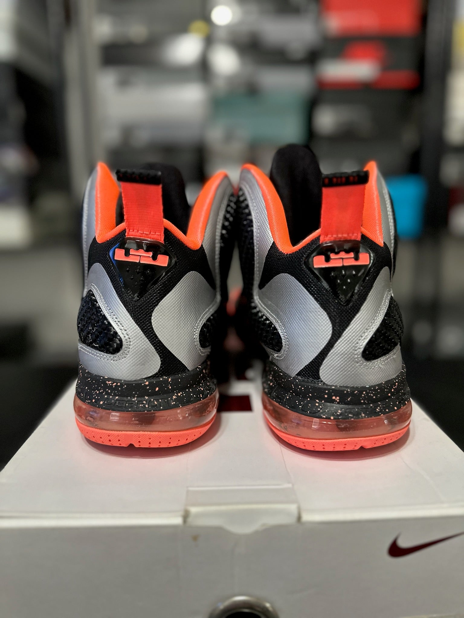 Size 9.5 - LeBron 9 Mango
