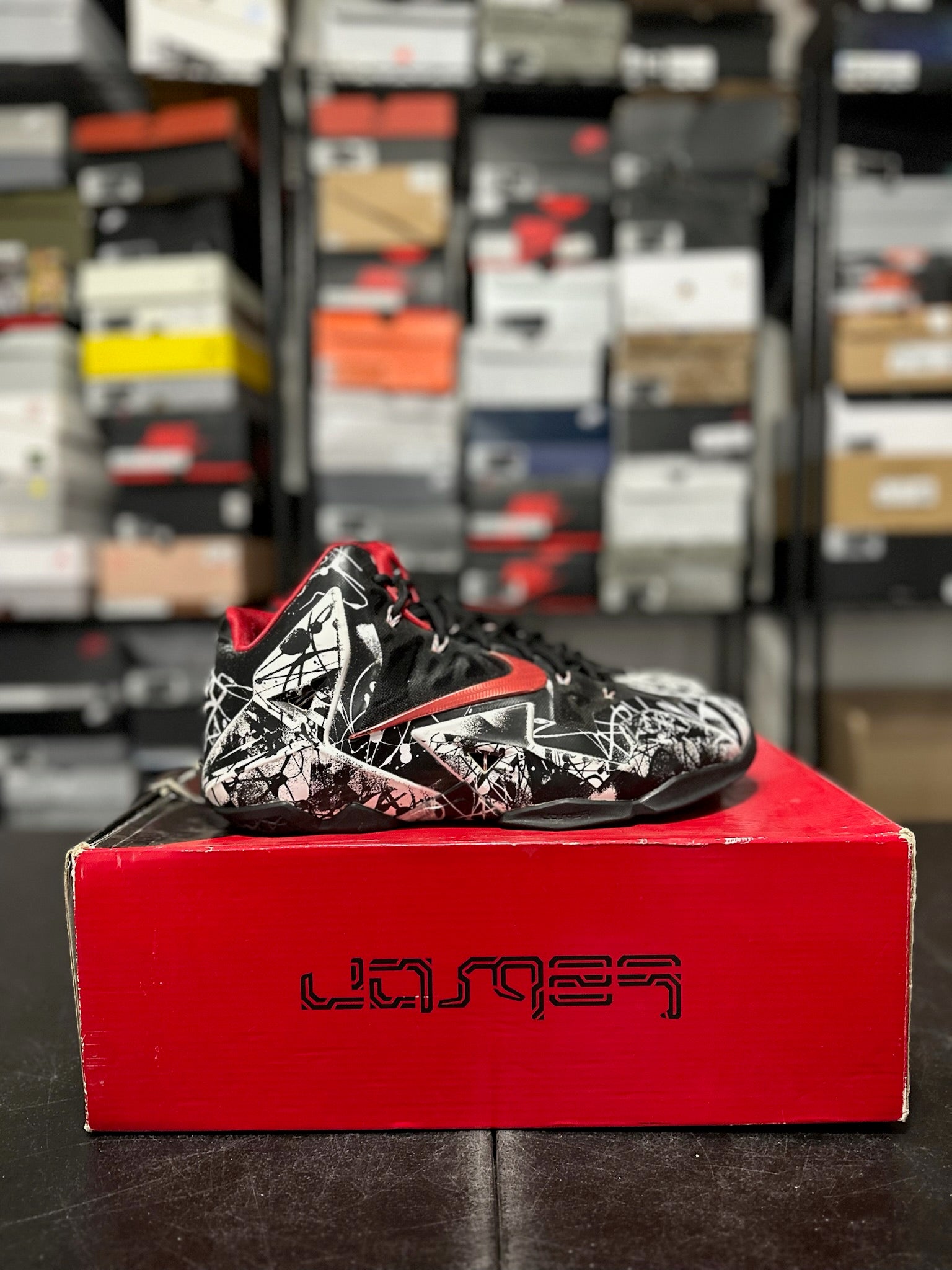 Size 11.5 - LeBron 11 Graffiti