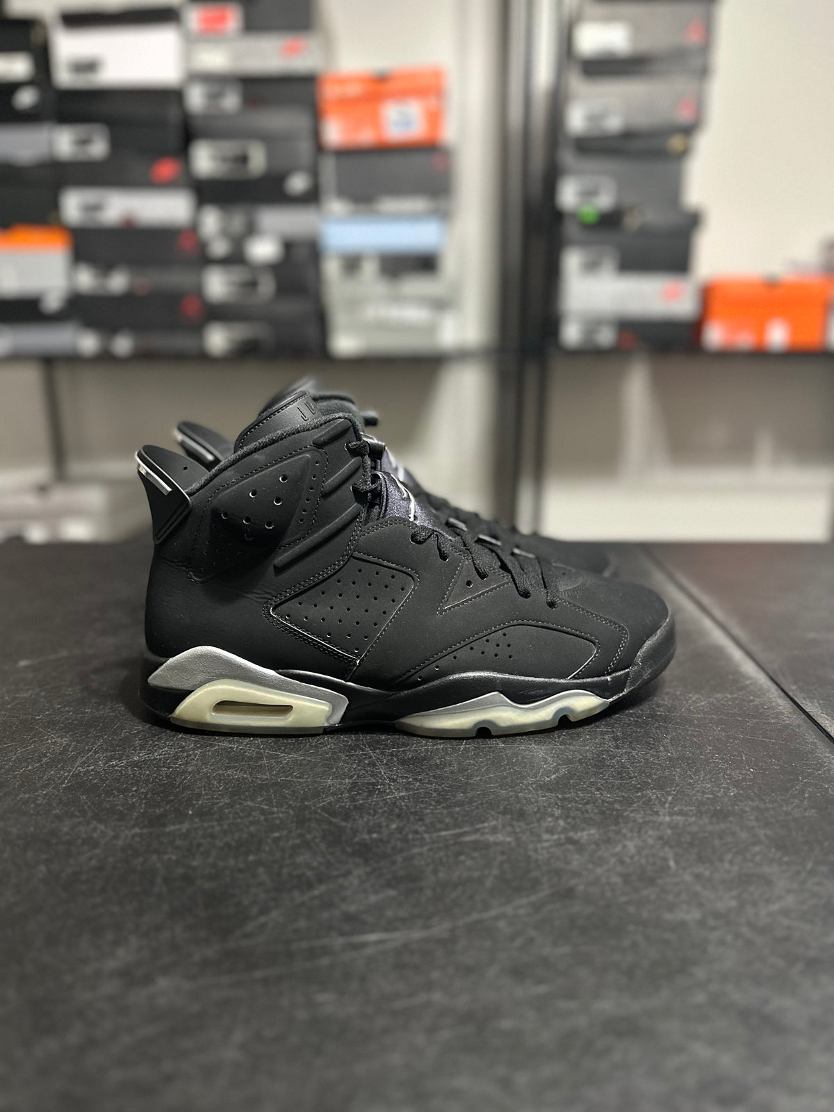 Size 12 - J6 Black Chrome