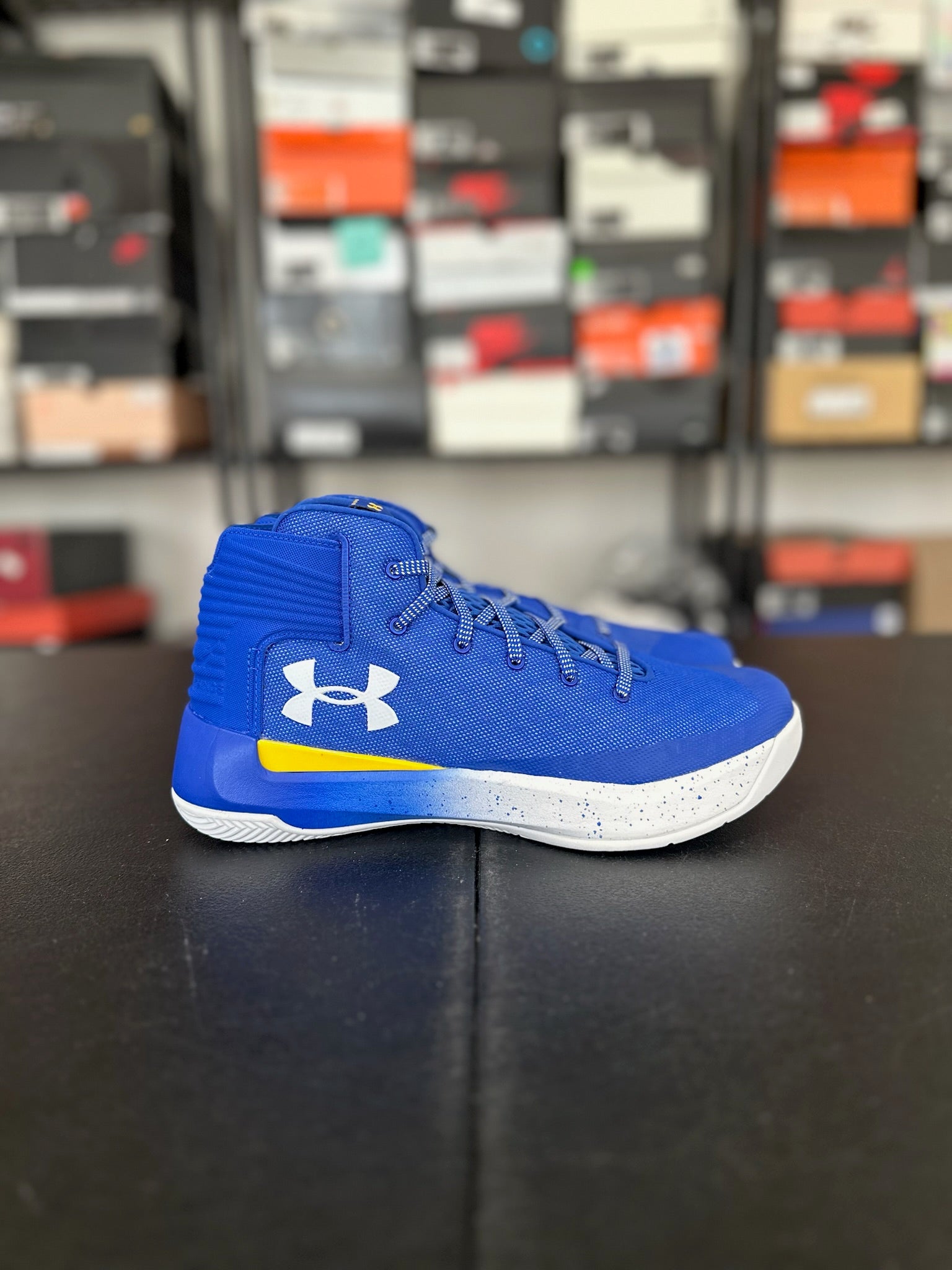 Size 9.5 - Curry 3Zer0 Blue/White DS