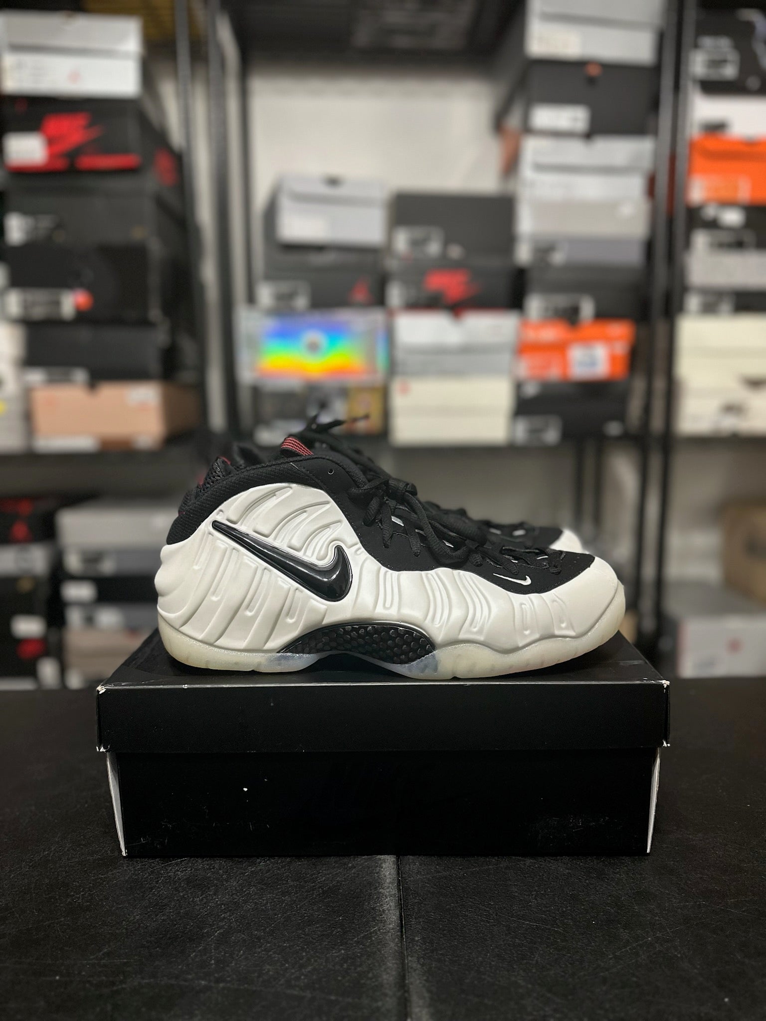Size 13 - Foamposite Pro Pearl