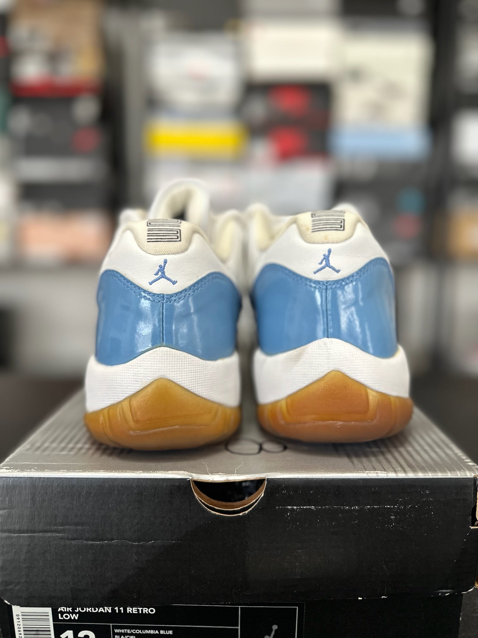 Size 12 - J11 Low Columbia Blue