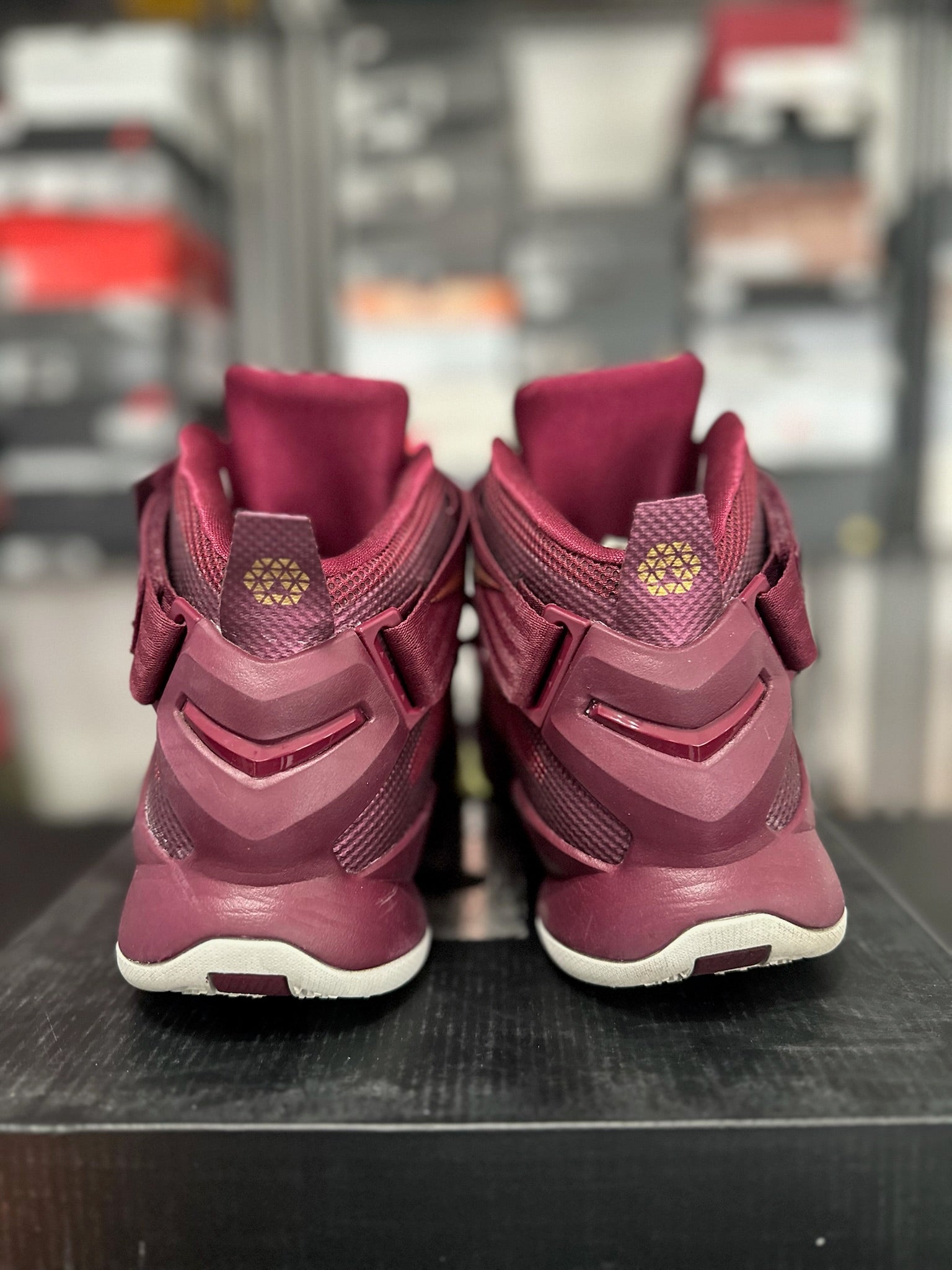 Size 14 - LeBron Soldier 9 Deep Garnet