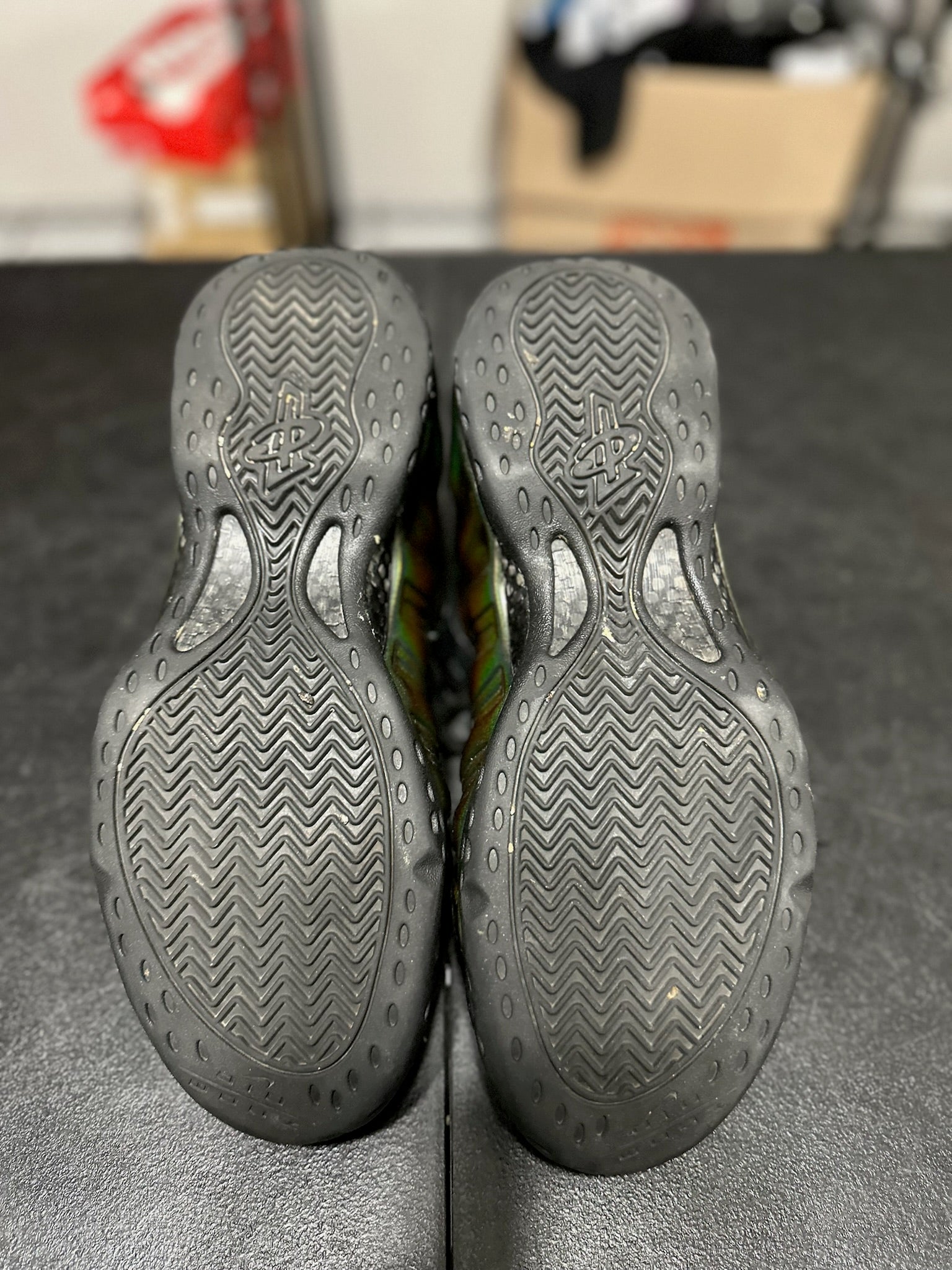 Size 13 - Foamposite Legion Green