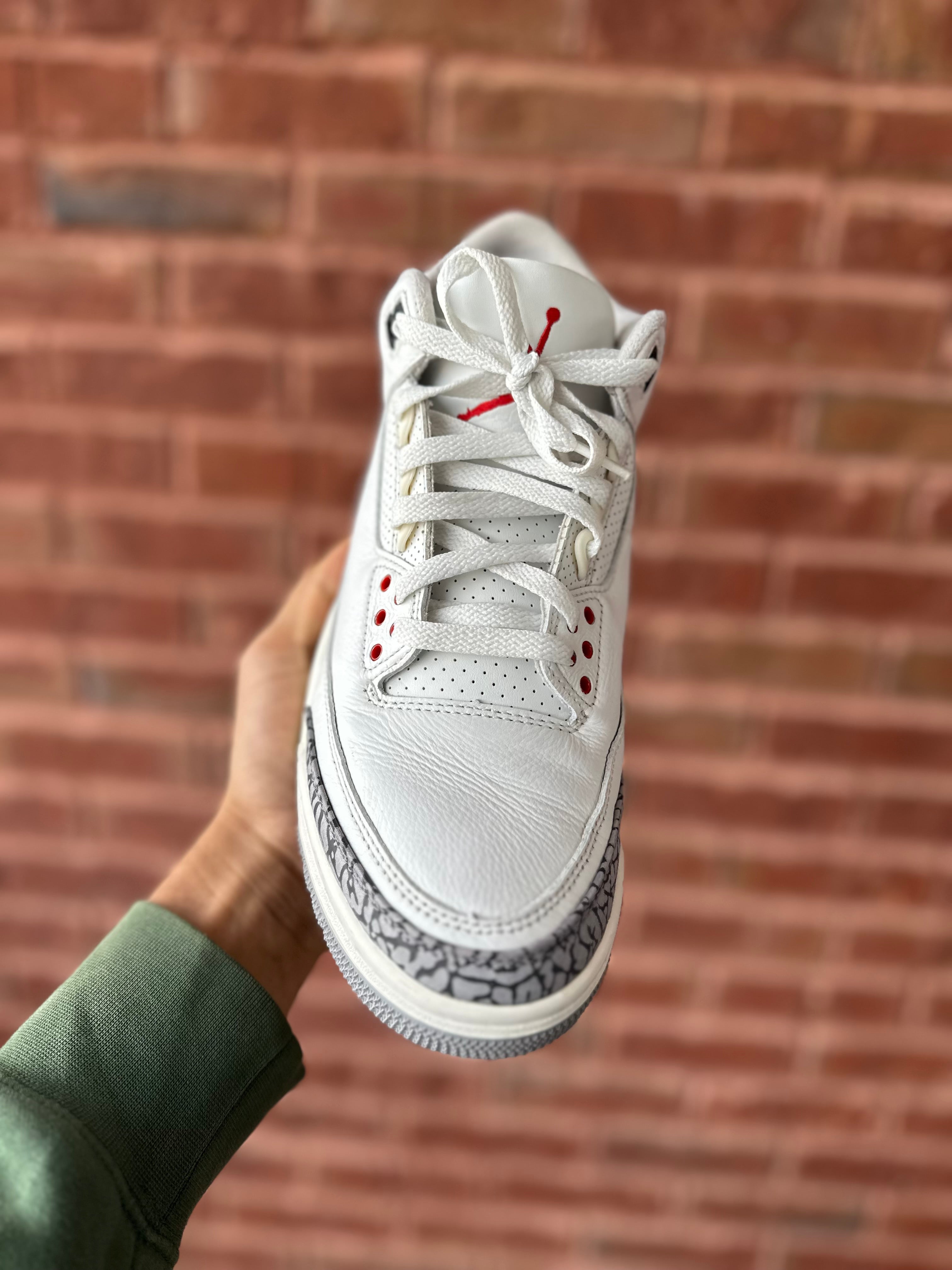 Size 9 - J3 white cement reimagined