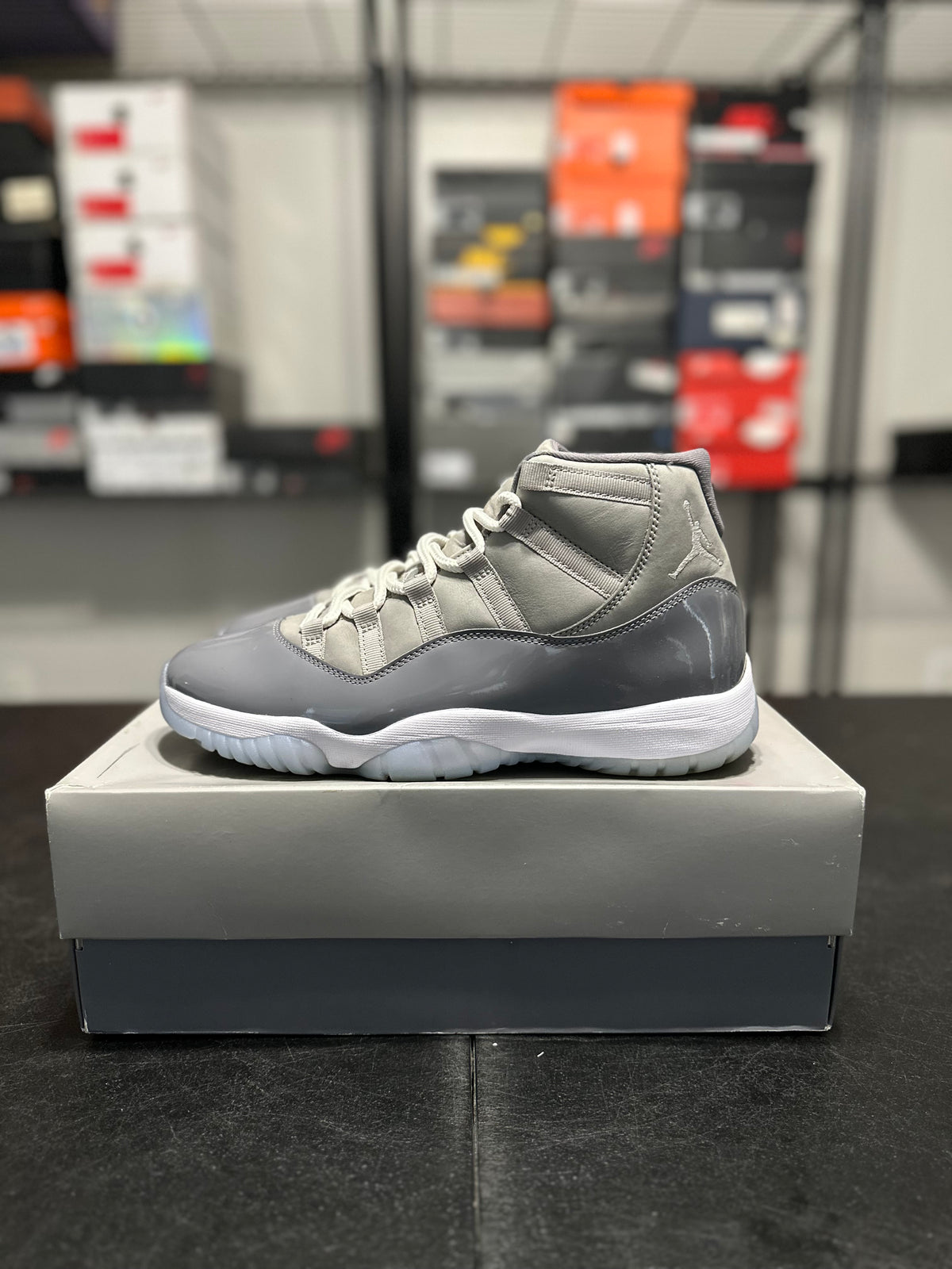 Size 10.5 - J11 cool grey